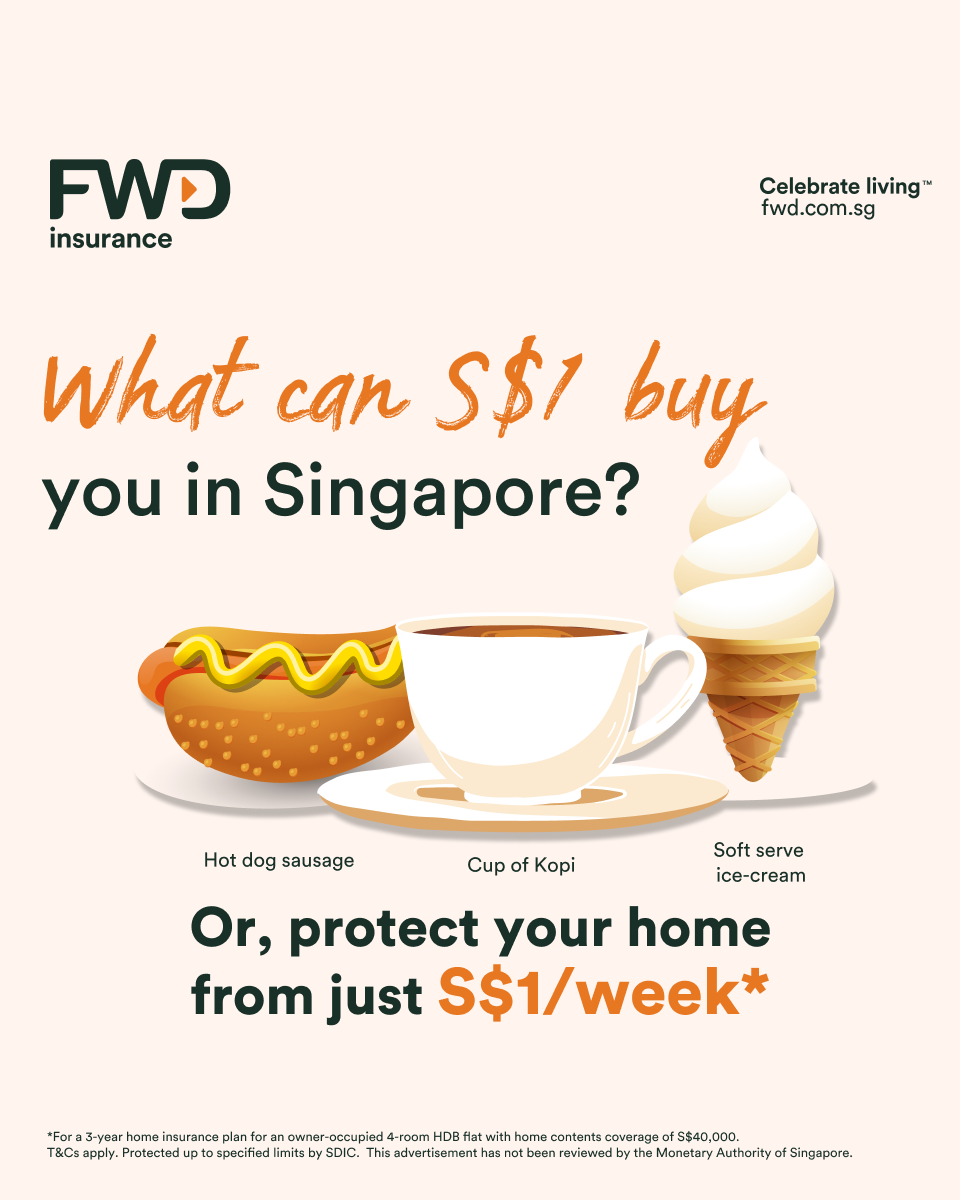 FWD Singapore Facebook ad