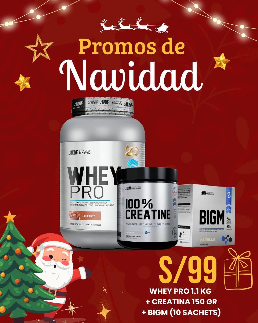 Proteinas Perú D&G Facebook ad