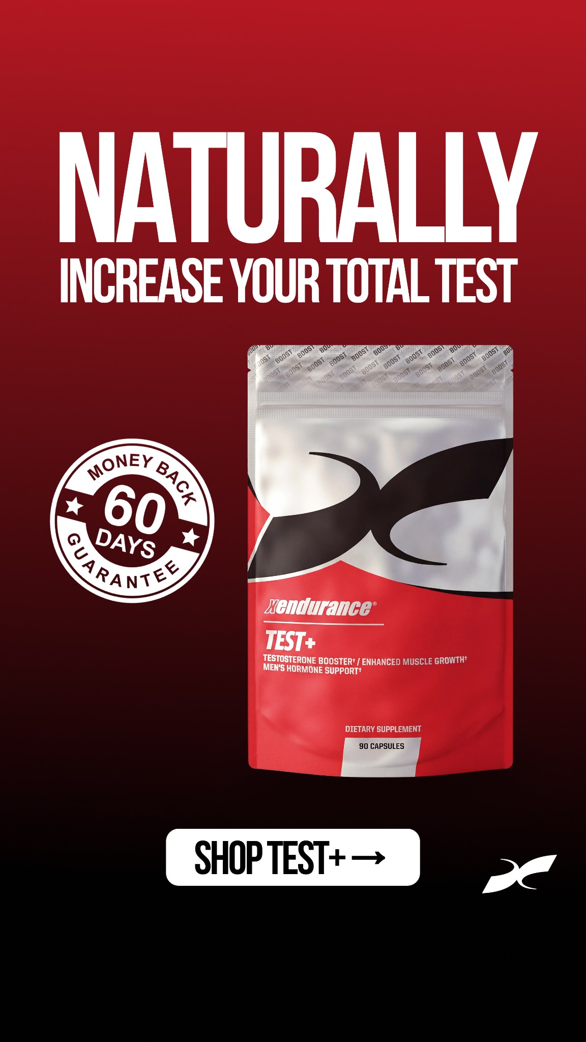 Xendurance Facebook ad