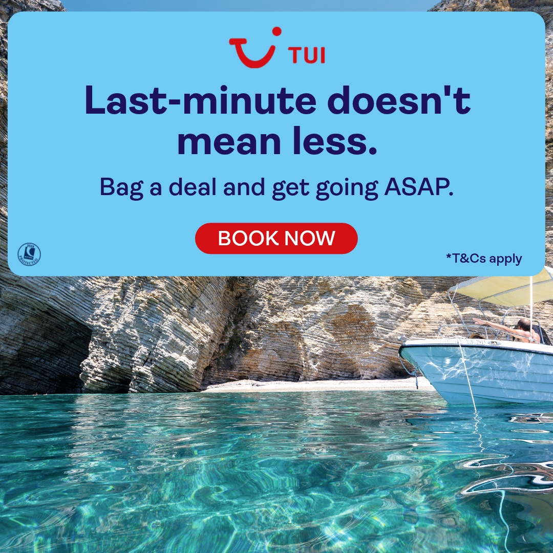 TUI Facebook ad: ATOL protected.*