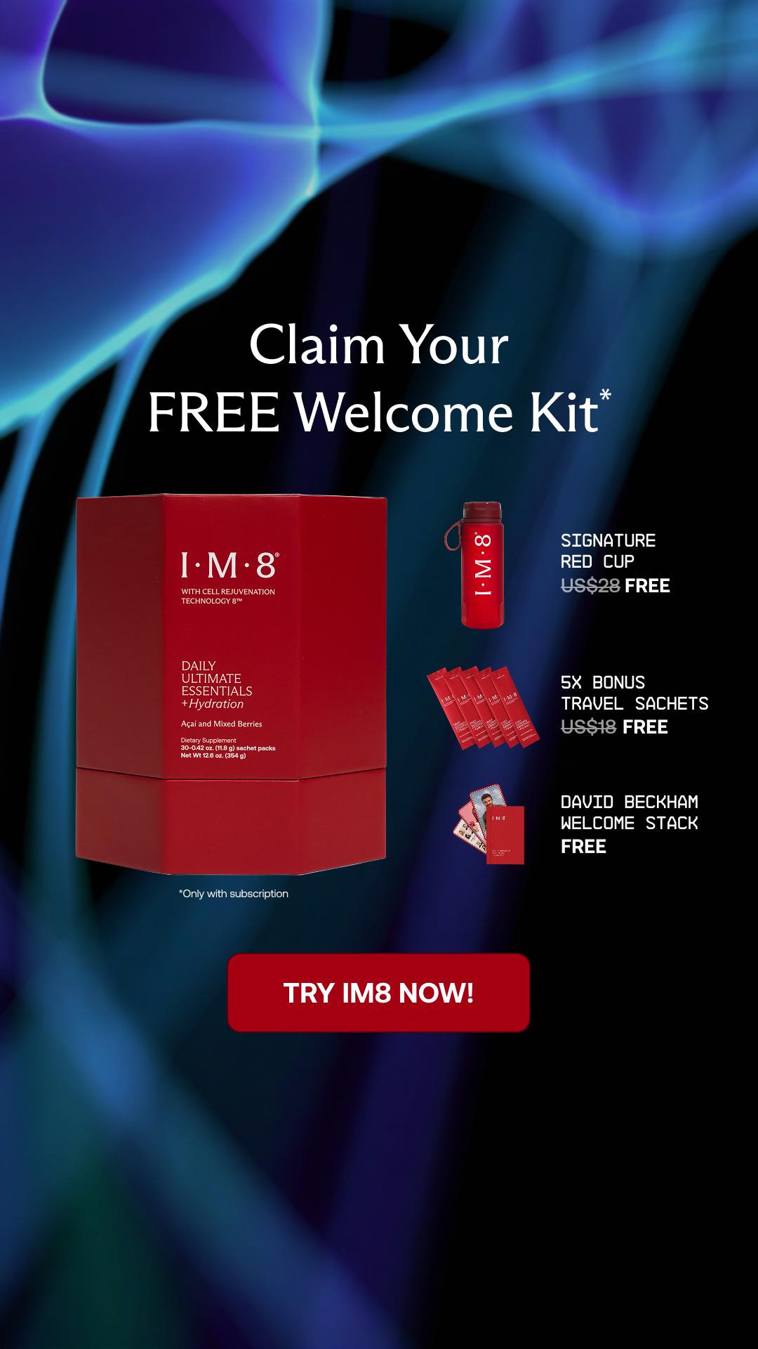 IM8 Health Facebook ad