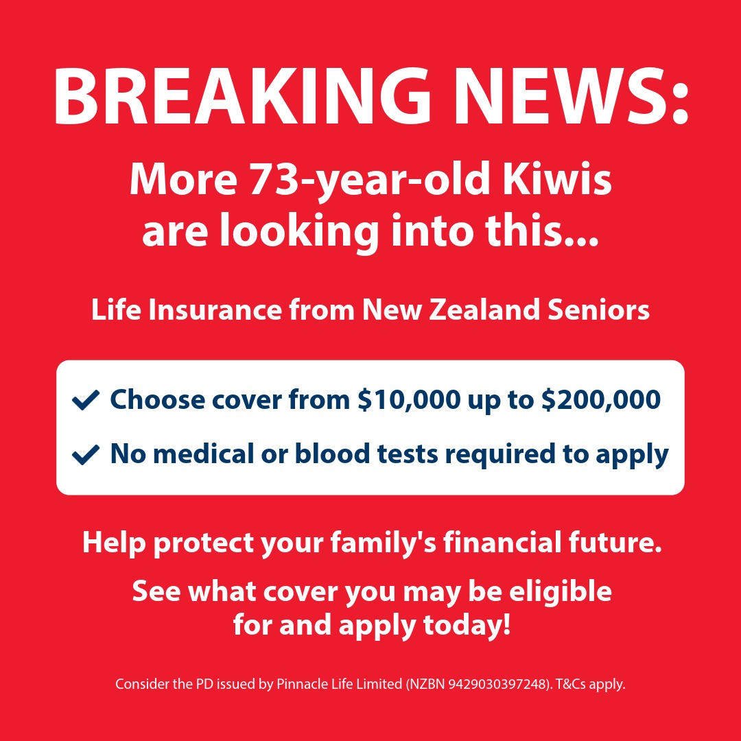 New Zealand Seniors Facebook ad