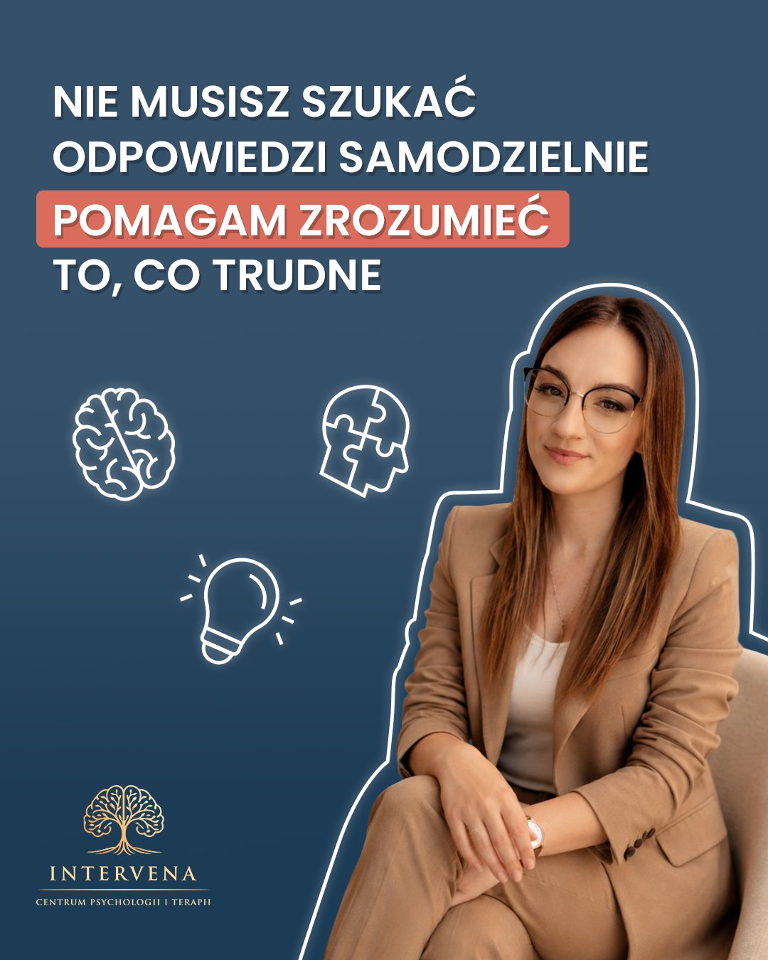 Intervena Centrum Psychologii i Terapii Facebook ad: Rodzicielstwo nie ma instrukcji obsługi.