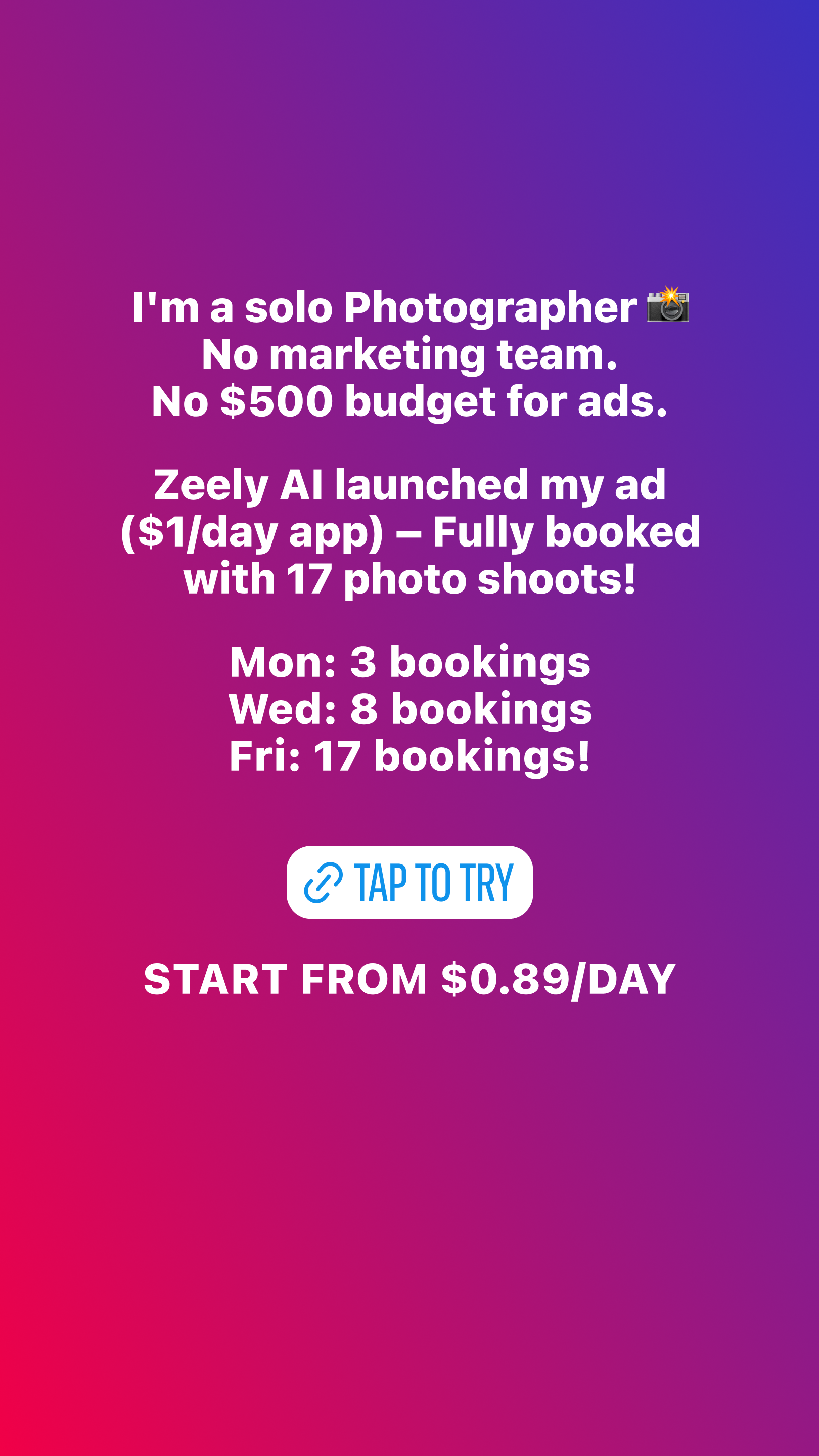 Zeely: Grow Sales with AI Facebook ad