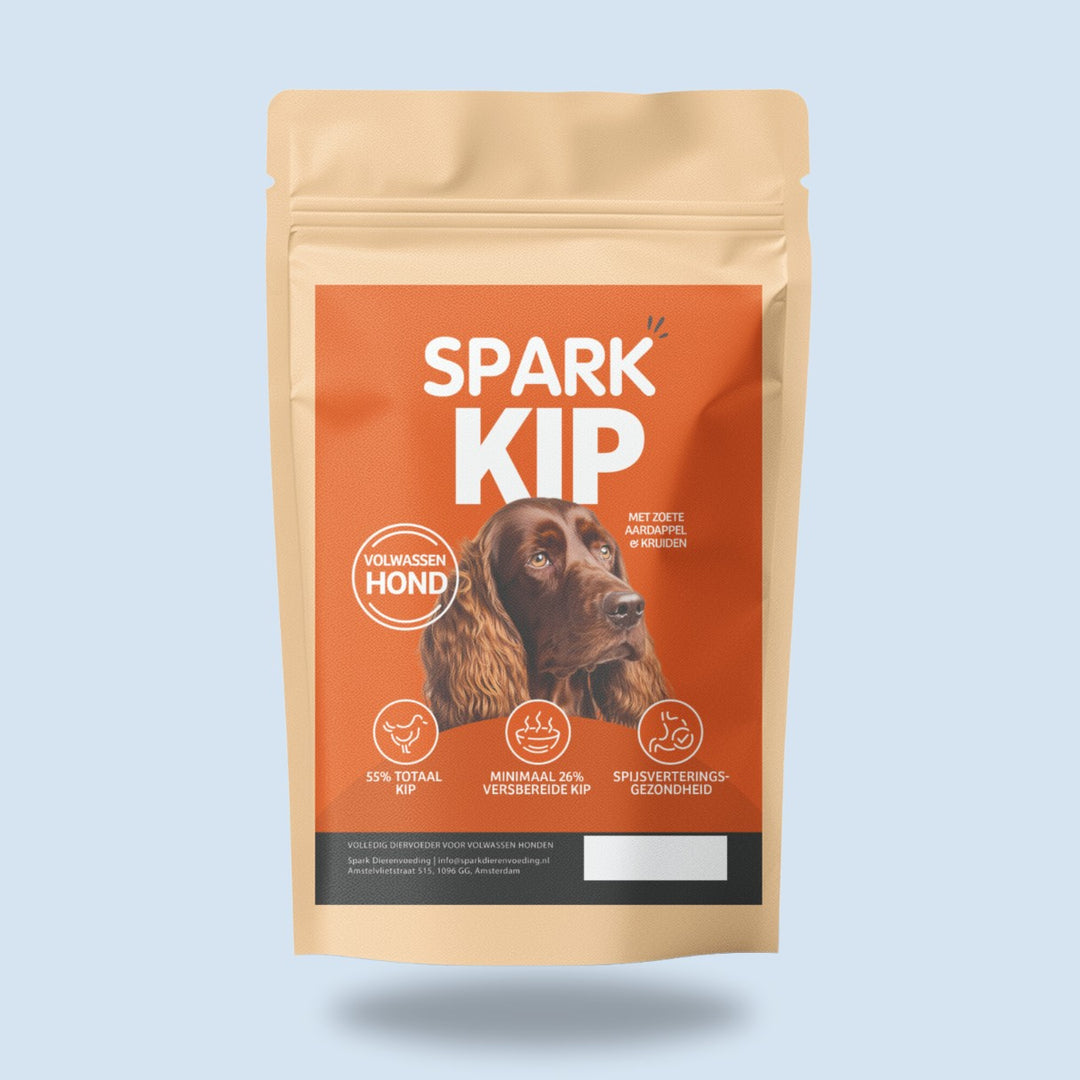 Spark Dierenvoeding Facebook ad: Goede voeding is zuiver.