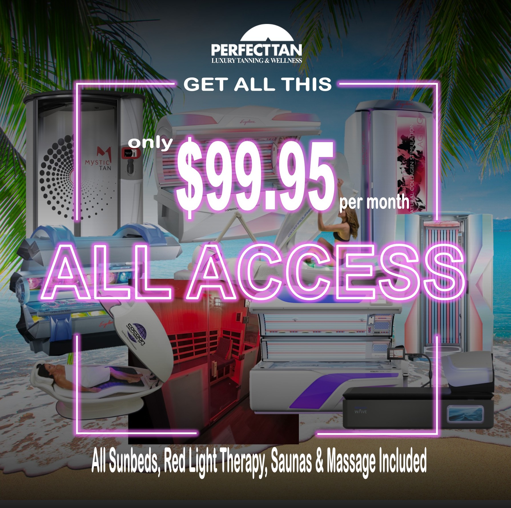 Perfect Tan Facebook ad