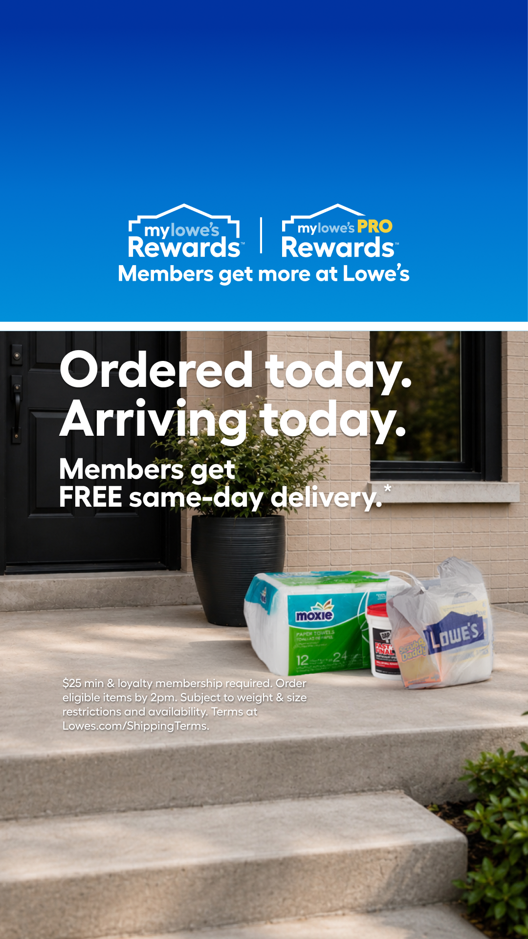 Lowe's Home Improvement Facebook ad from Jul 31, 2026