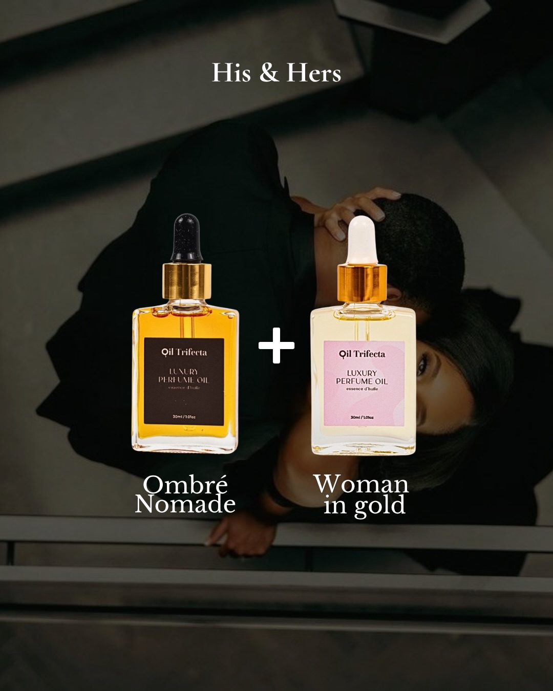 Oil Trifecta Facebook ad: Some scents don’t just smell good…they belong together.