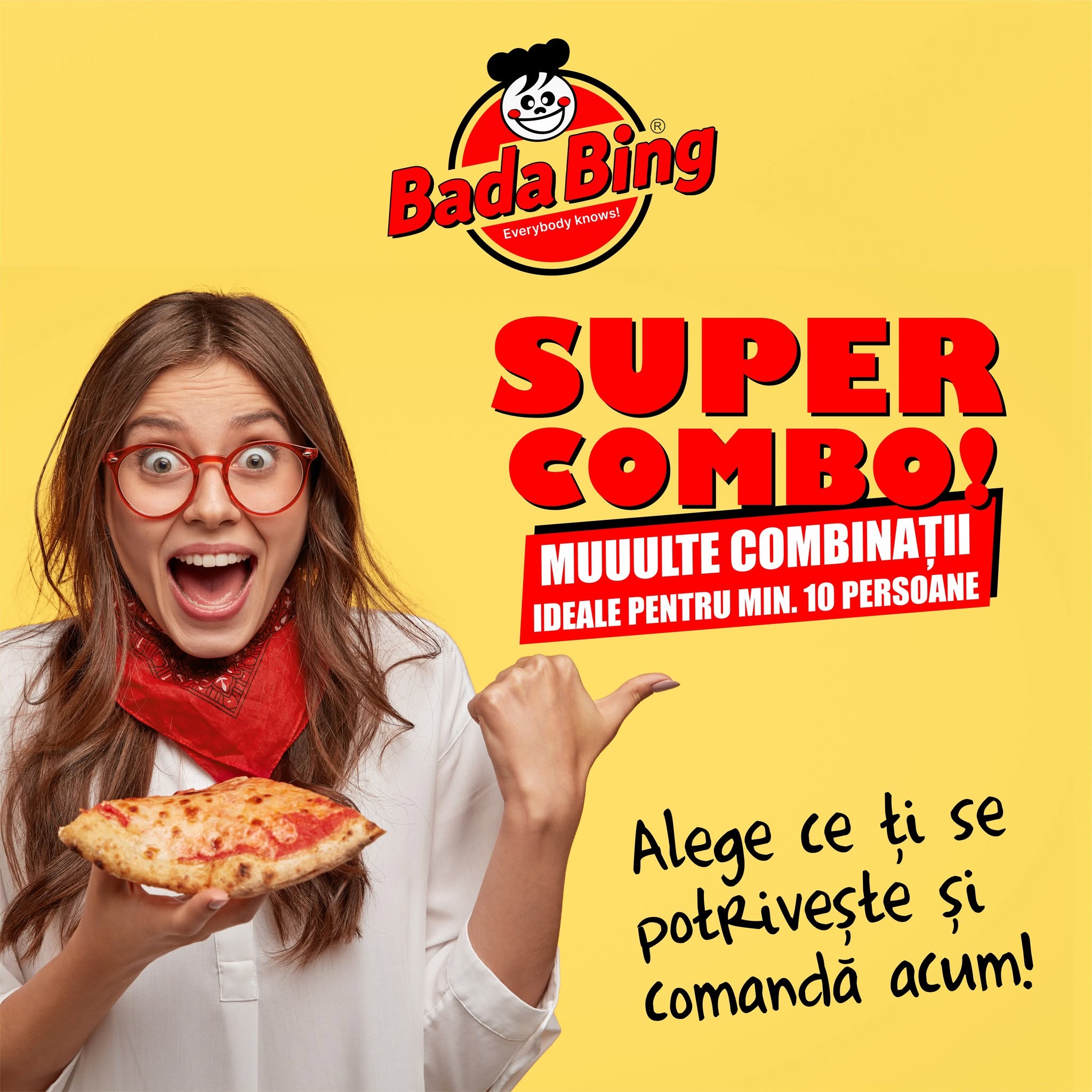 Bada Bing - Râșnov Facebook ad: Când gașca este mare, e greu să mulțumești…