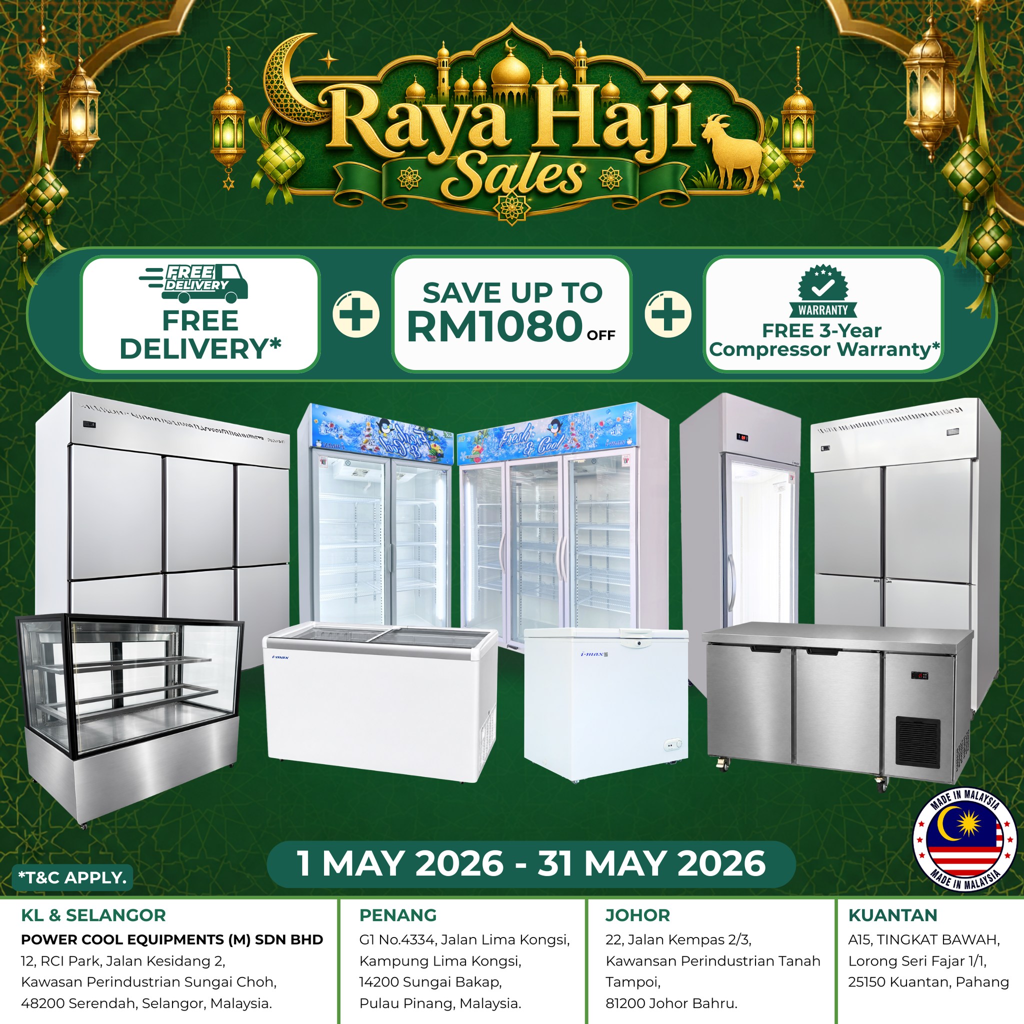 Imax Refrigerator Malaysia Facebook ad