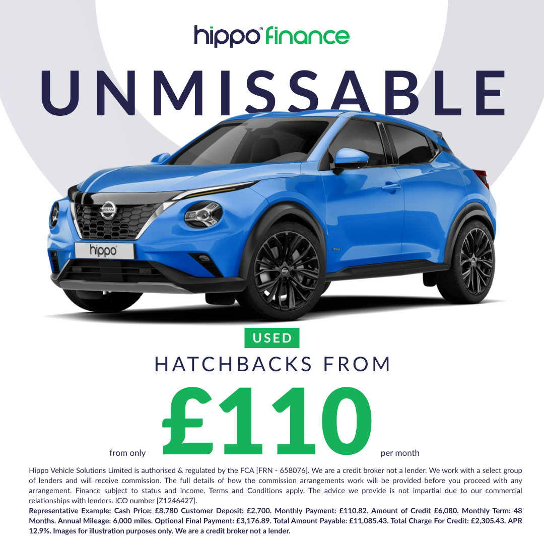 Hippo Motor Finance Facebook ad: Check Eligibility
