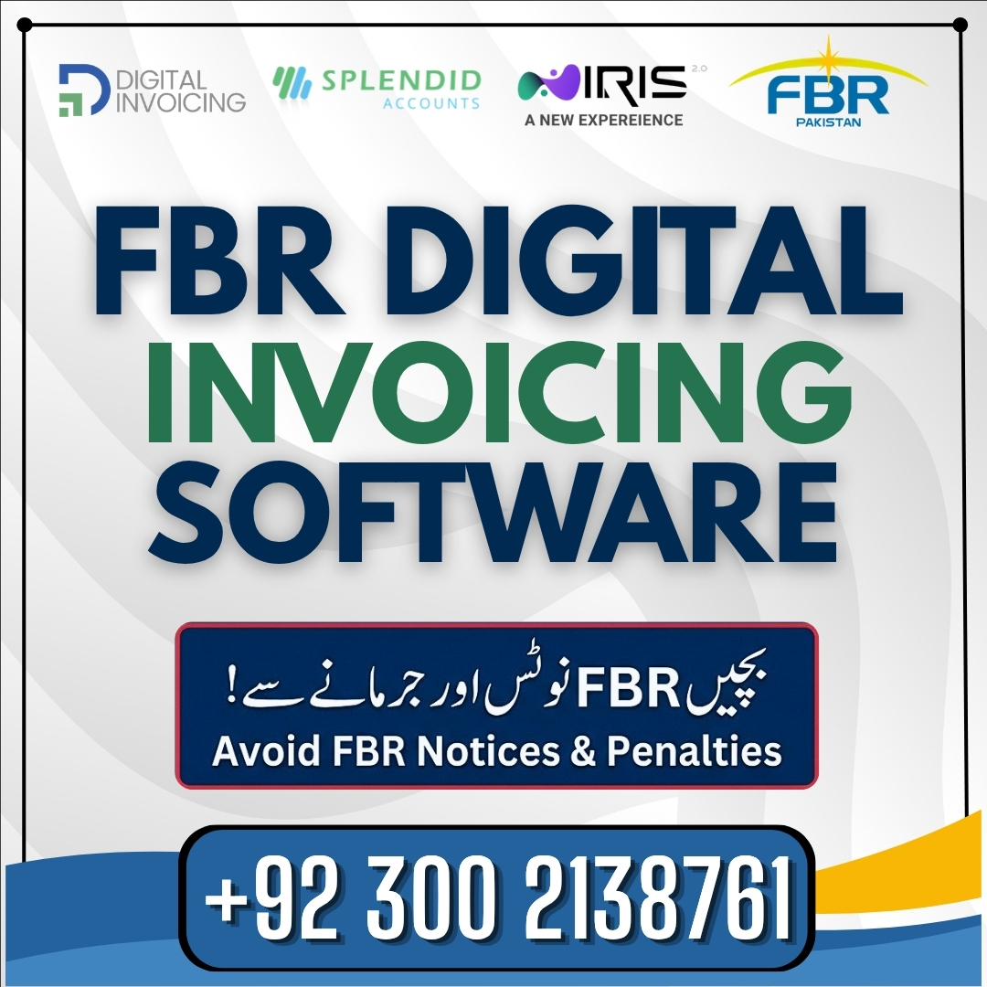 Splendid Accounts Facebook ad: FBR Invoicing for Your Business
