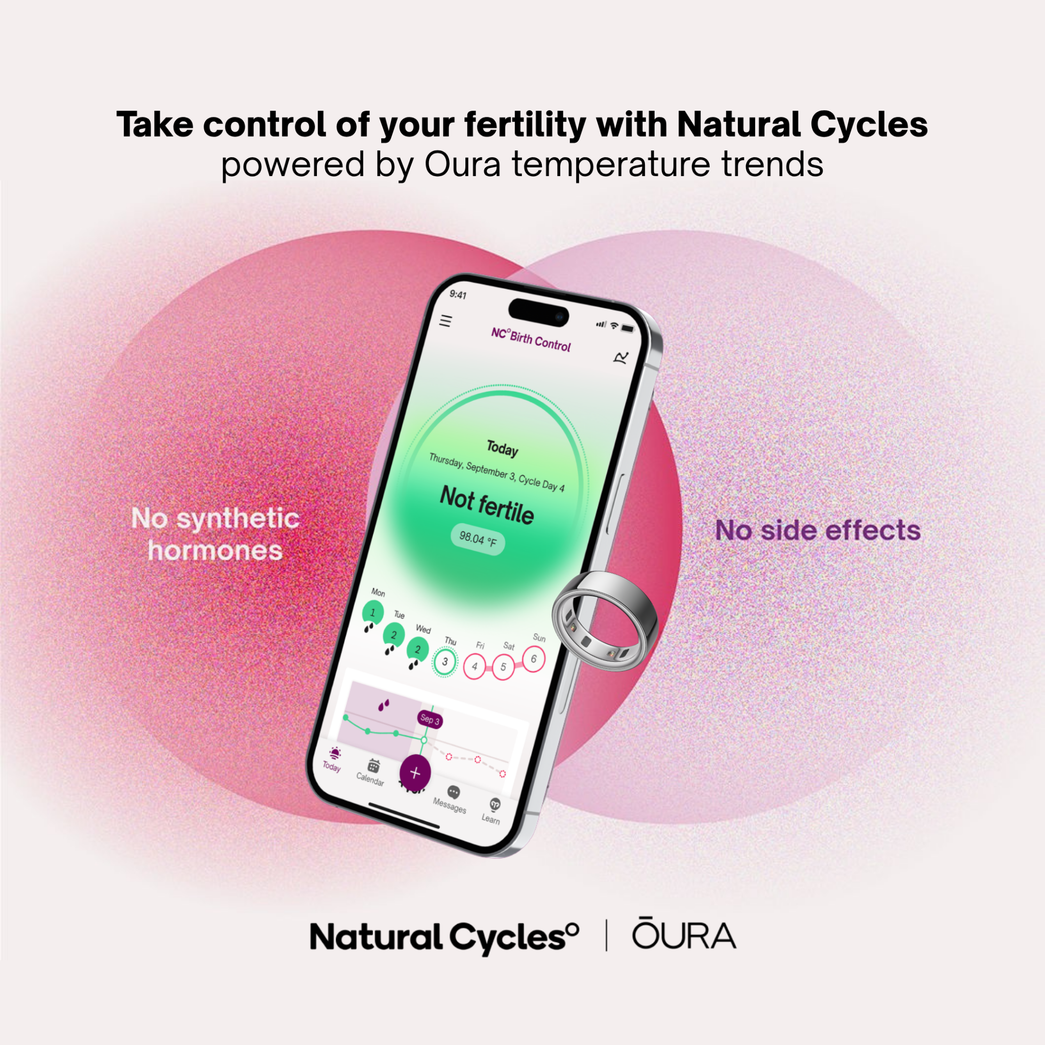 Natural Cycles Facebook ad