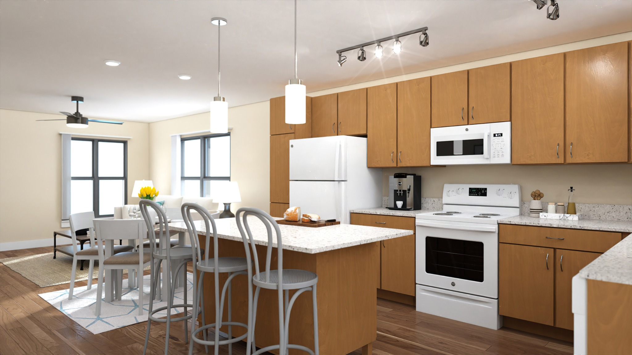 Sidney Village Townhomes Facebook ad: Coming Summer 2027, Affordable 3 & 4 Bedroom…
