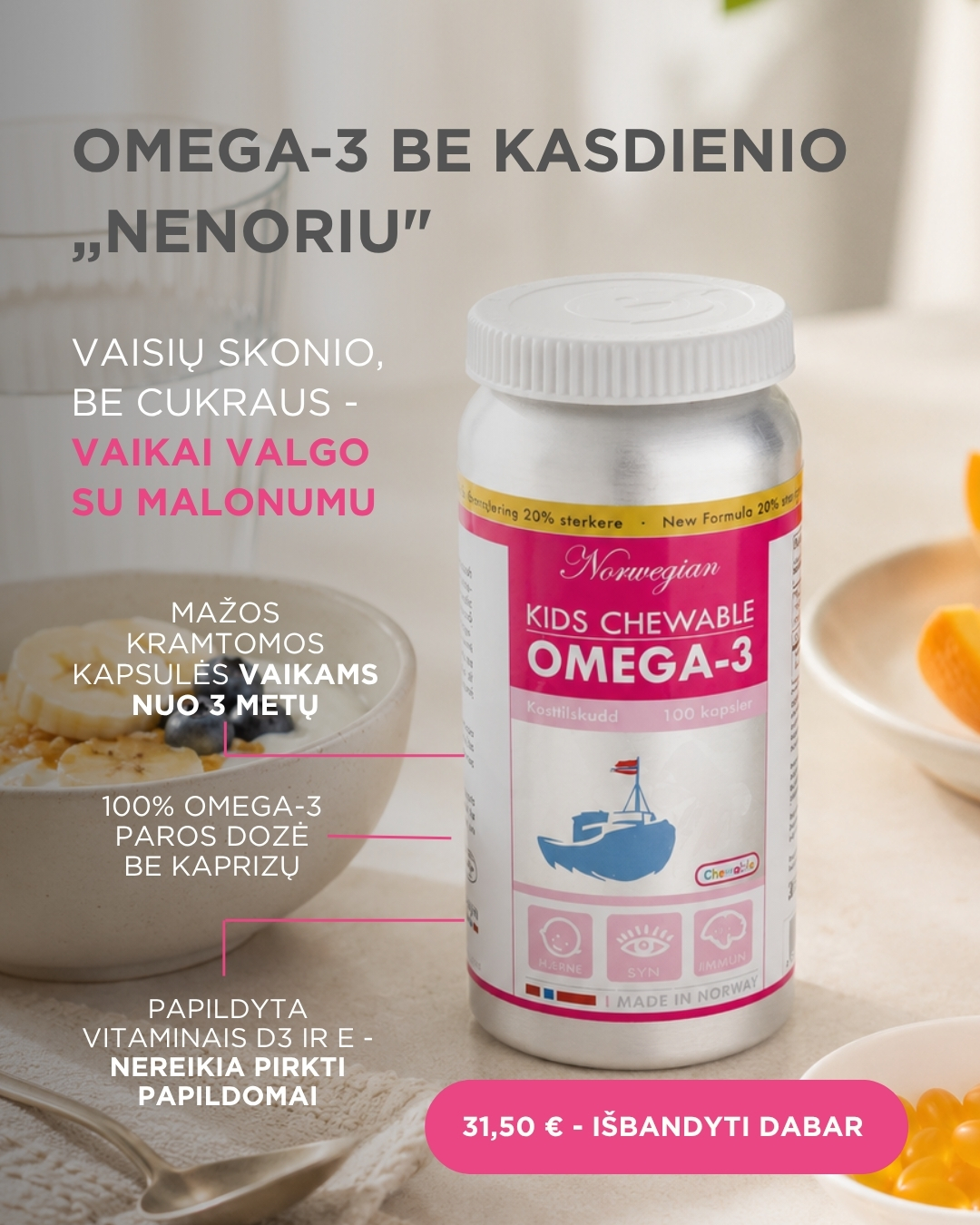 Omegalab.lt Facebook ad