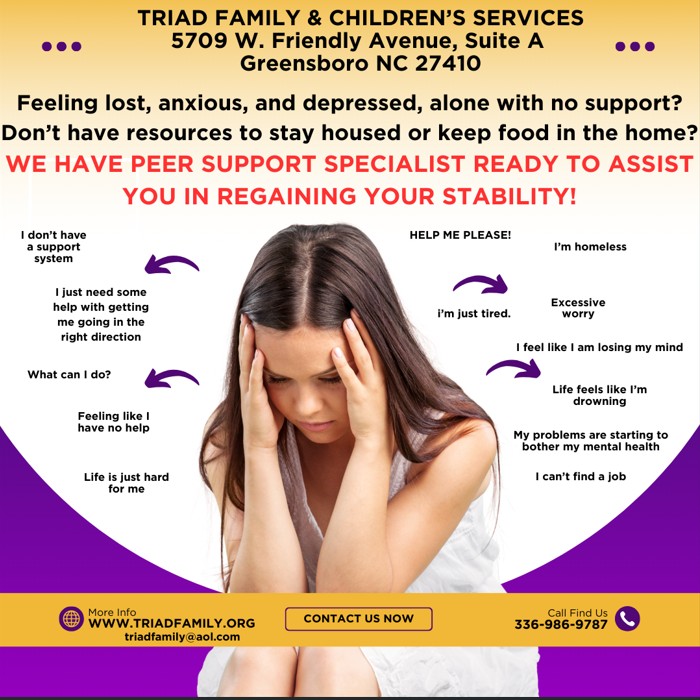 Triad Family & Children's Services, Llc Facebook ad: Triad Family & Children’s Services in Winston-Salem, NC