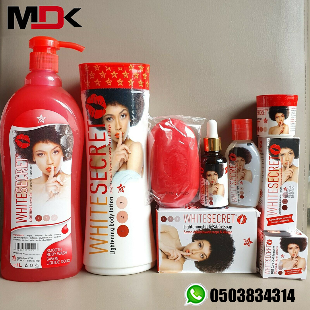 MDK.com Facebook ad: '' Fades stubborn black spots, blemishes, and pigmentation…