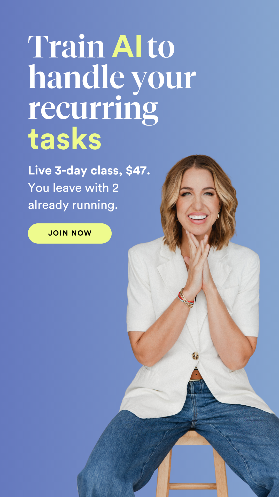 Jenna Kutcher Facebook ad