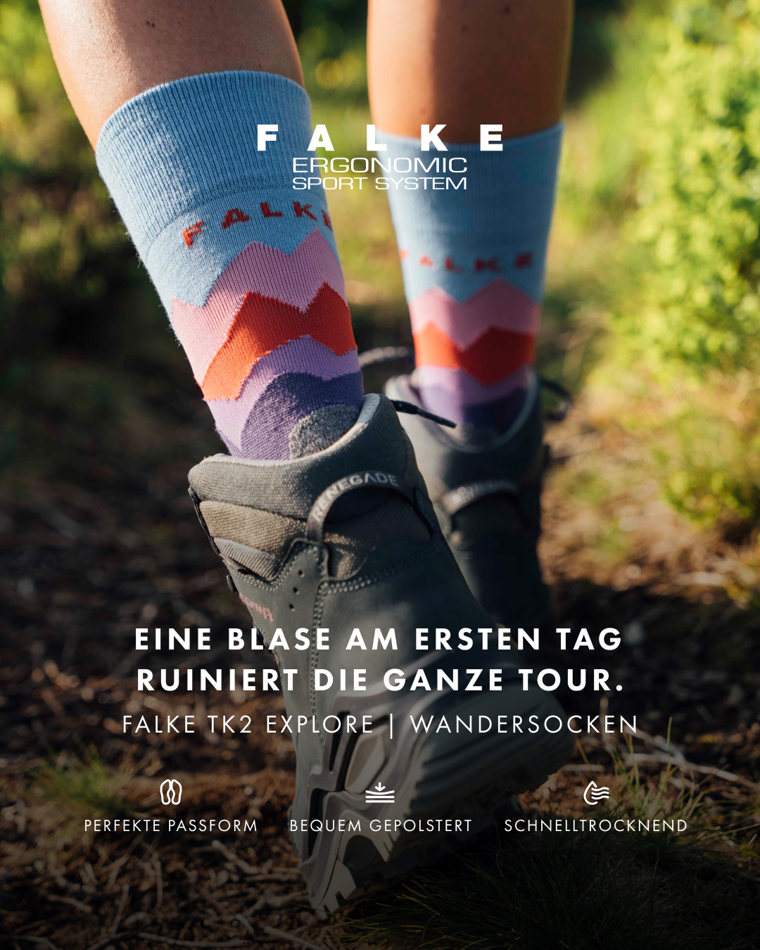 FALKE Ergonomic Sport System Facebook ad