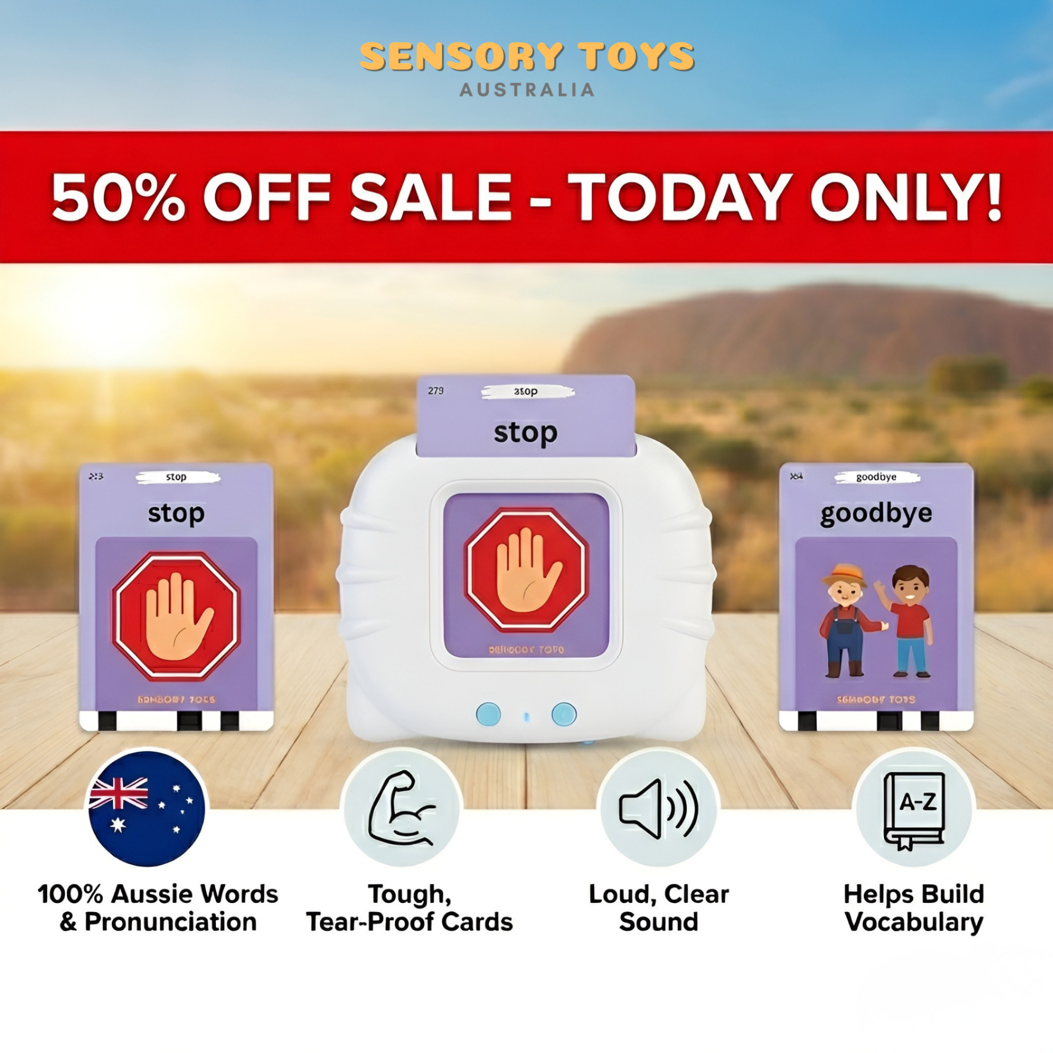 Sensory Toys Facebook ad