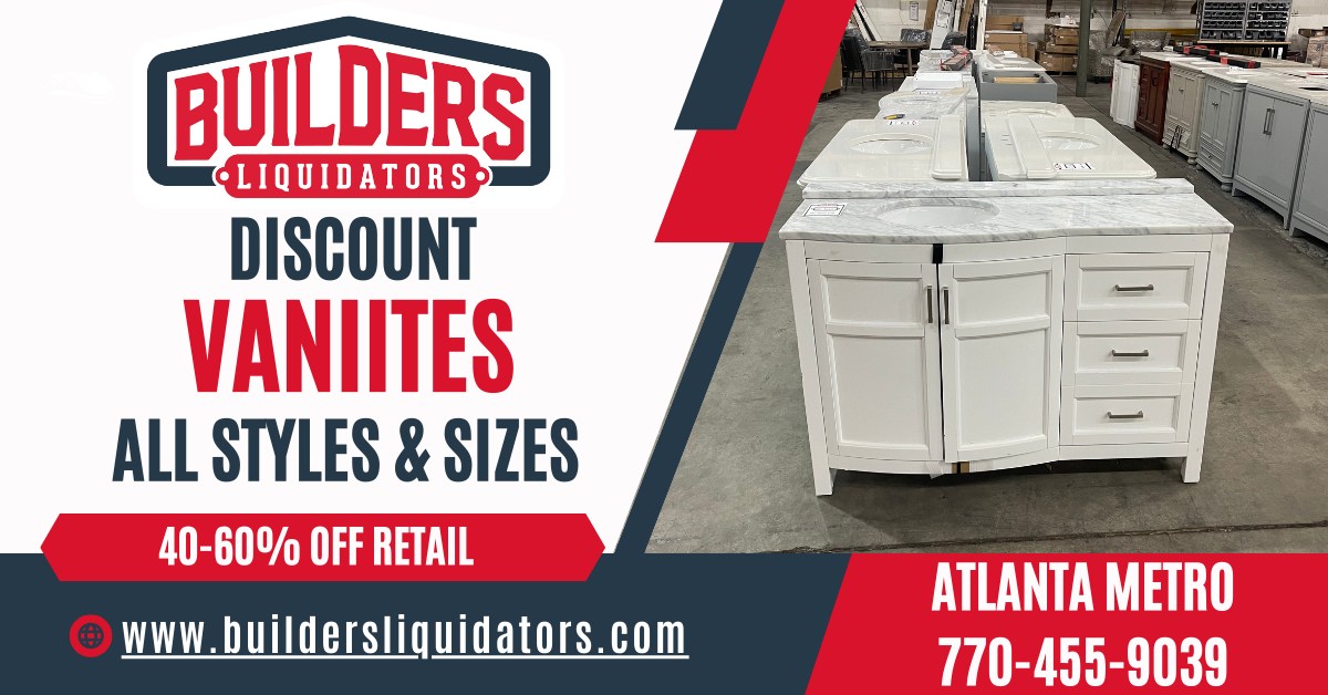 Builders Liquidators Facebook ad from Apr 11, 2024
