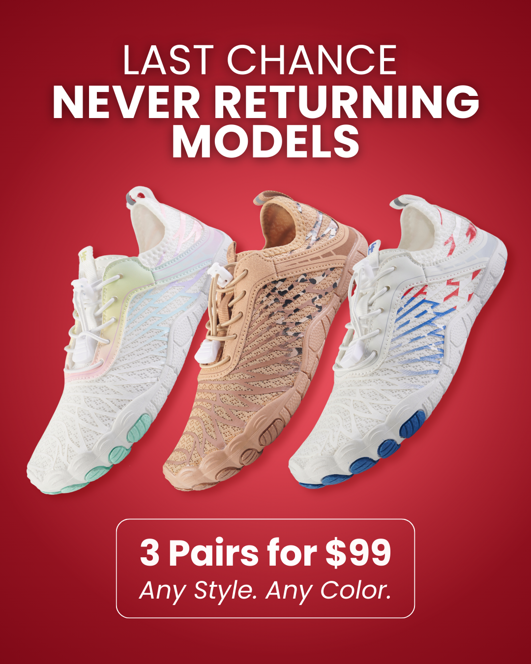 HIKE Footwear Facebook ad