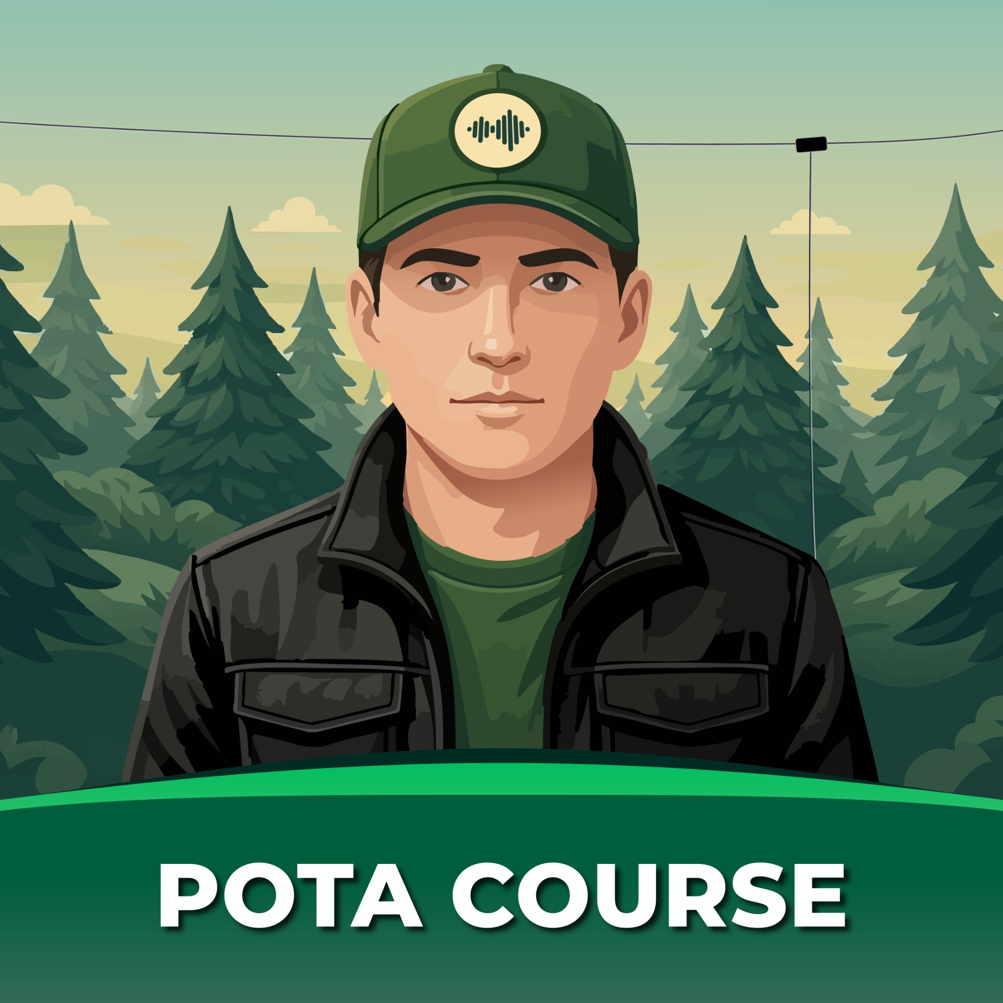 Ham Radio Prep Facebook ad: NEW POTA COURSE!