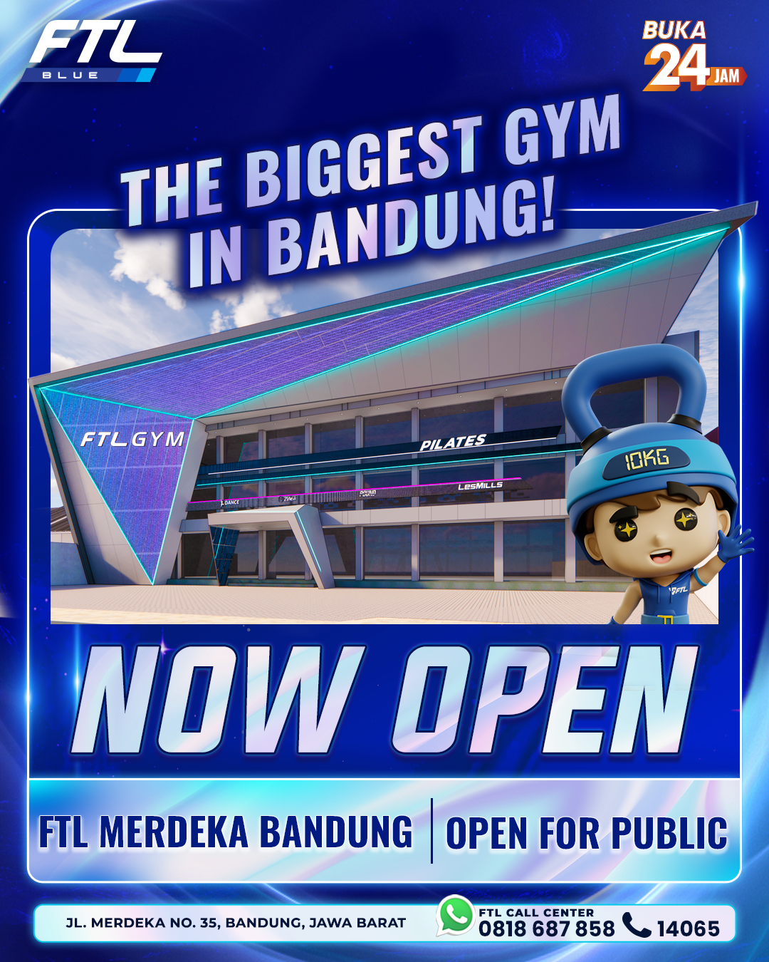 FTL Gym Bandung Facebook ad