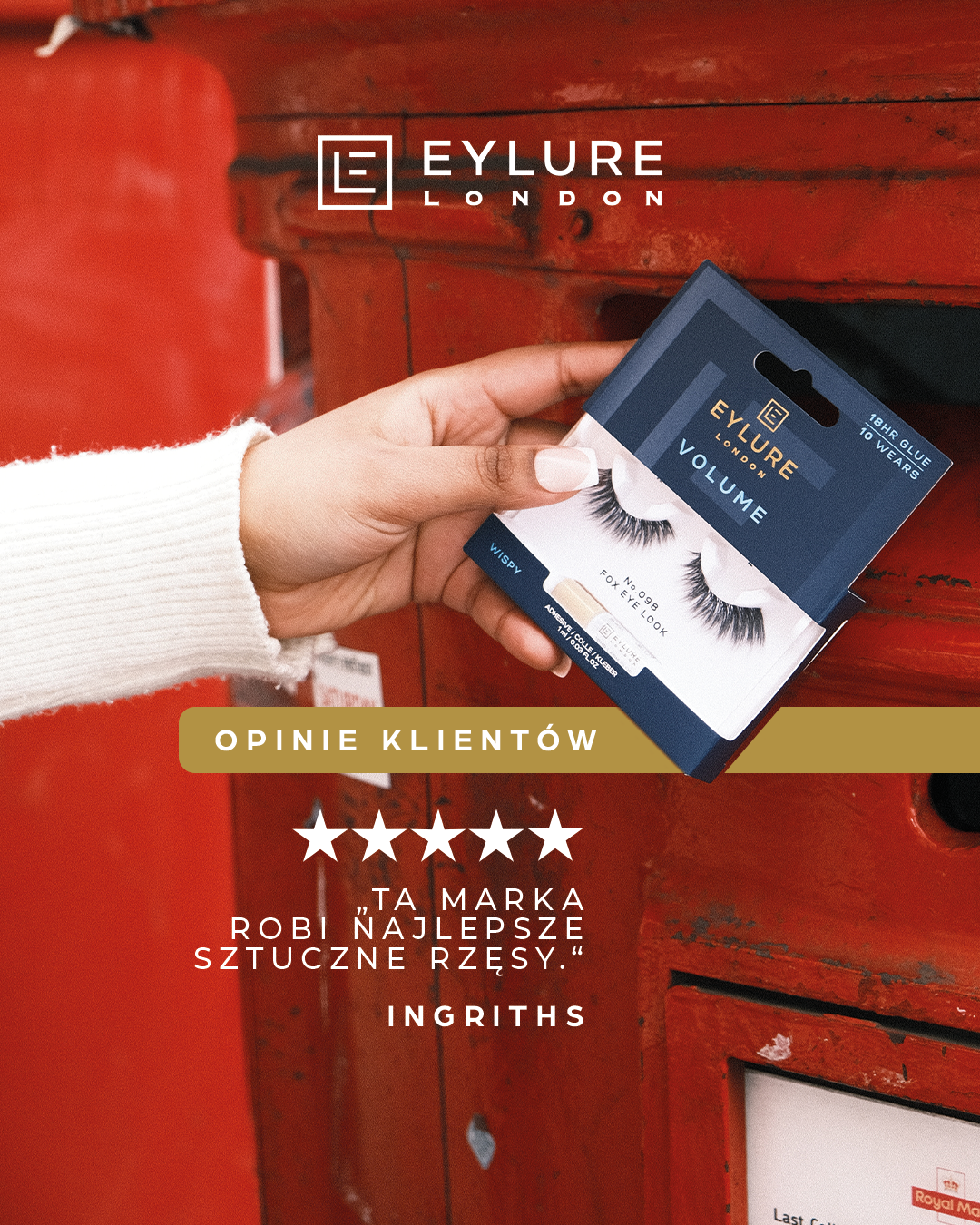 Eylure Facebook ad