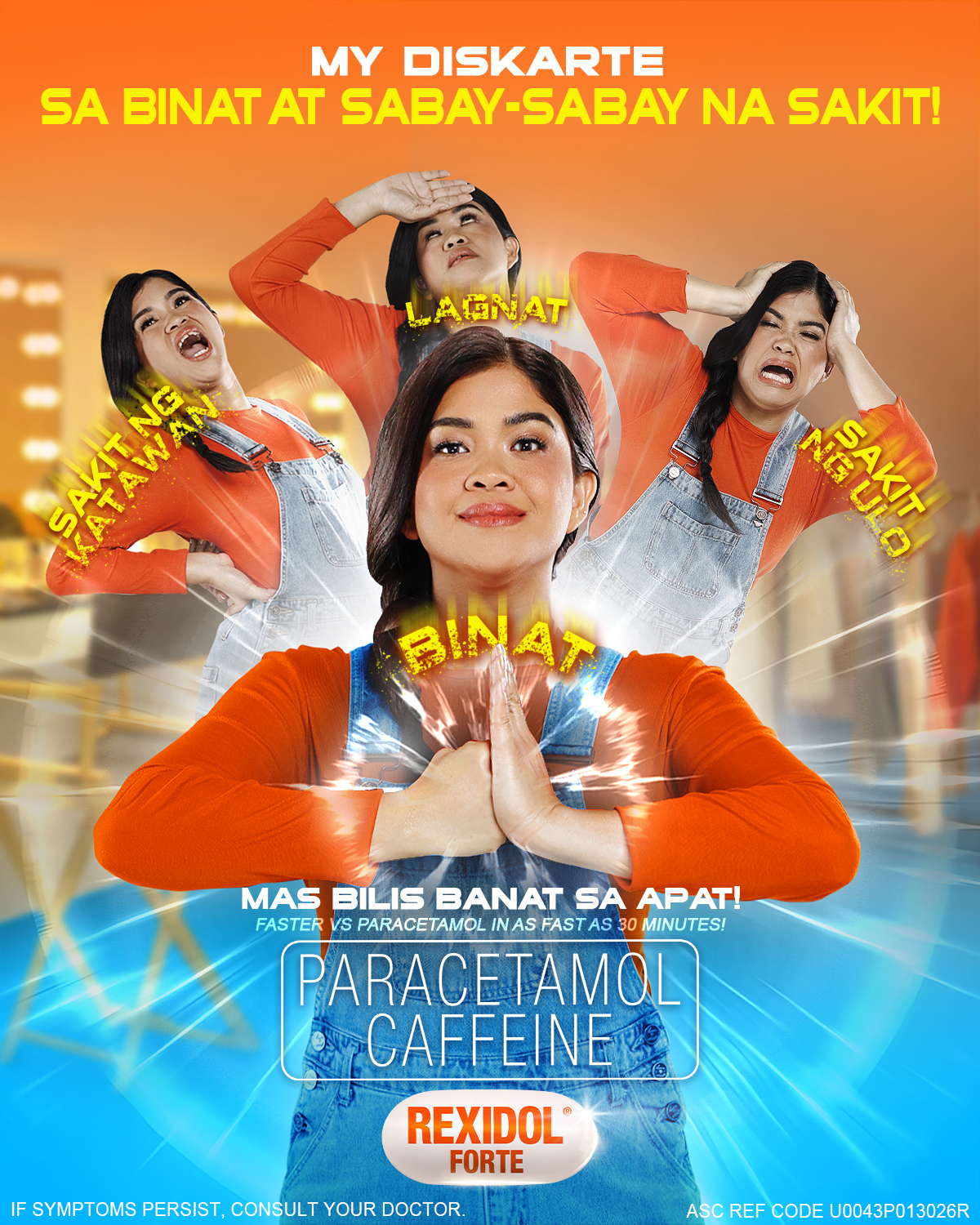 Rexidol Forte Facebook ad: Bumalik ang lagnat na may kasabay na sakit…
