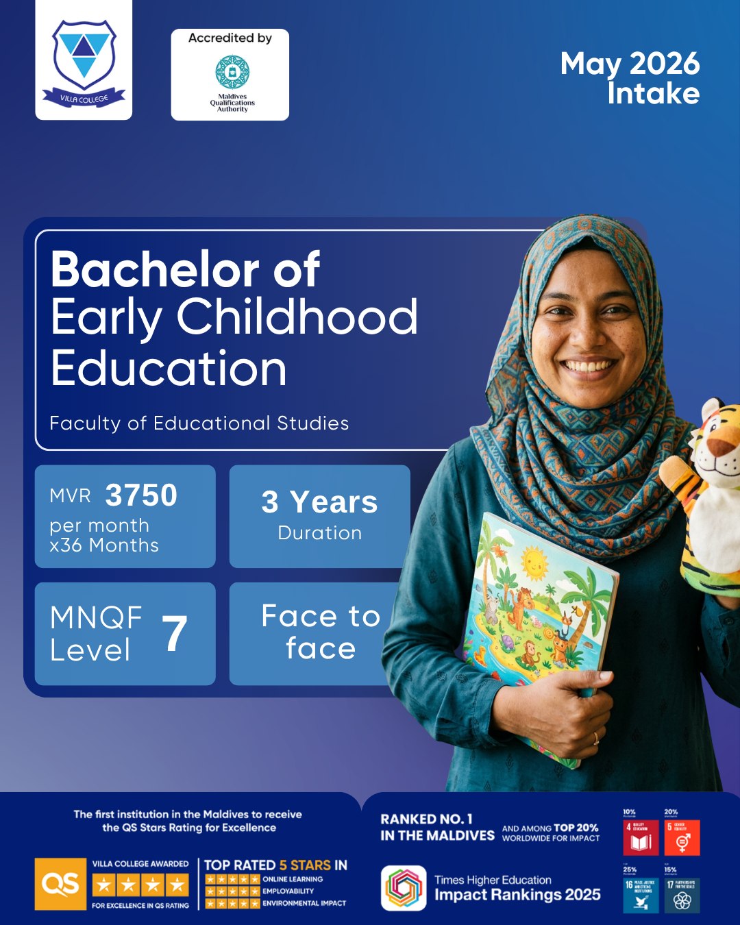 Villa College Facebook ad