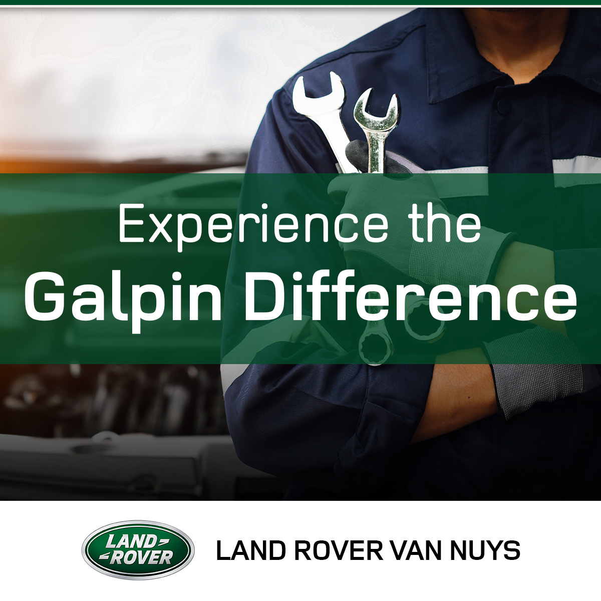 Land Rover Van Nuys Facebook ad: Schedule Service Today