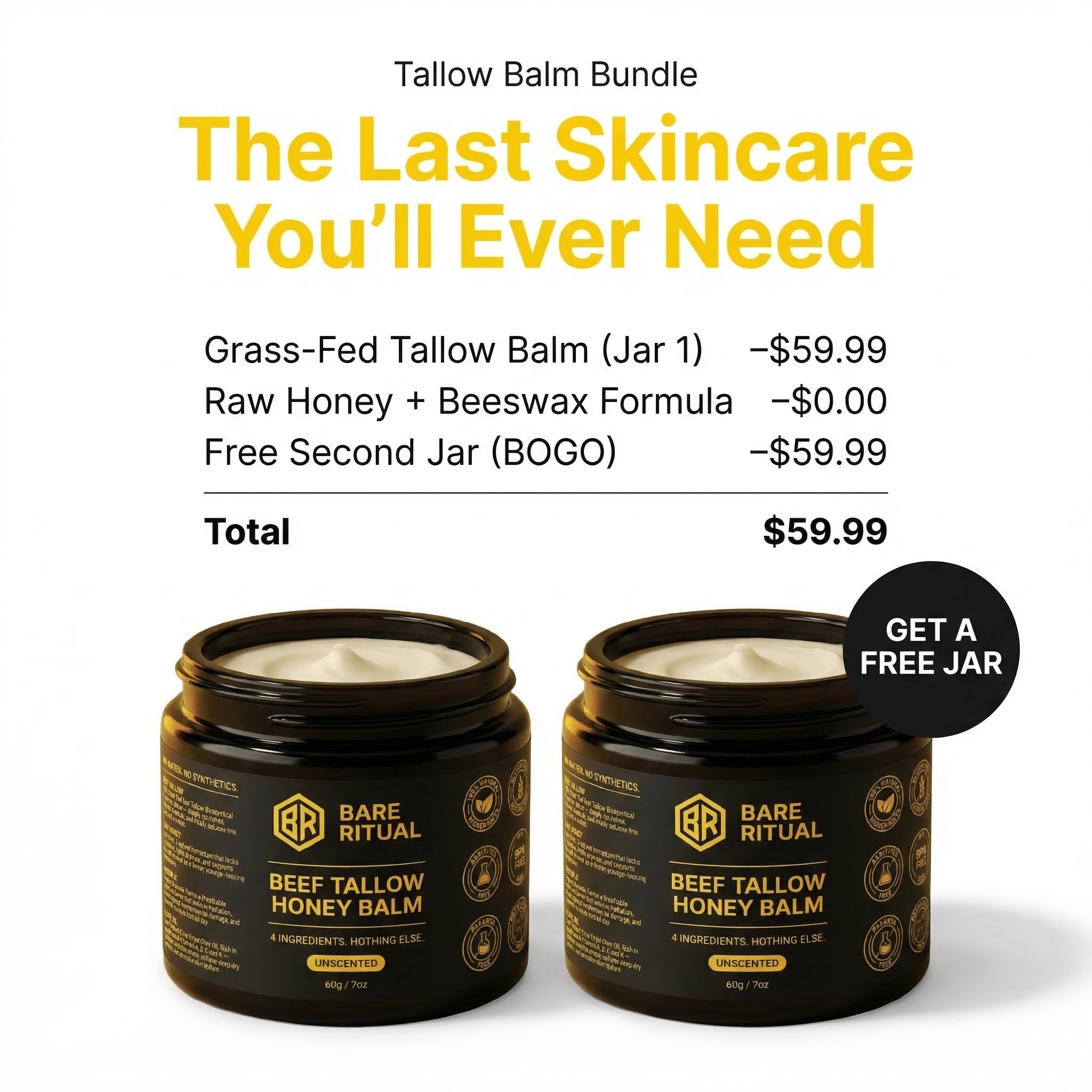 Bare Ritual Facebook ad