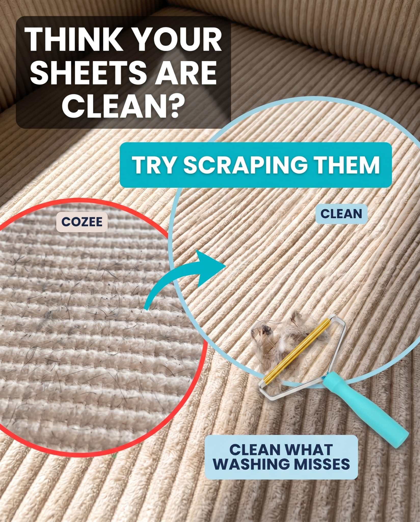 Cozee Clean Facebook ad