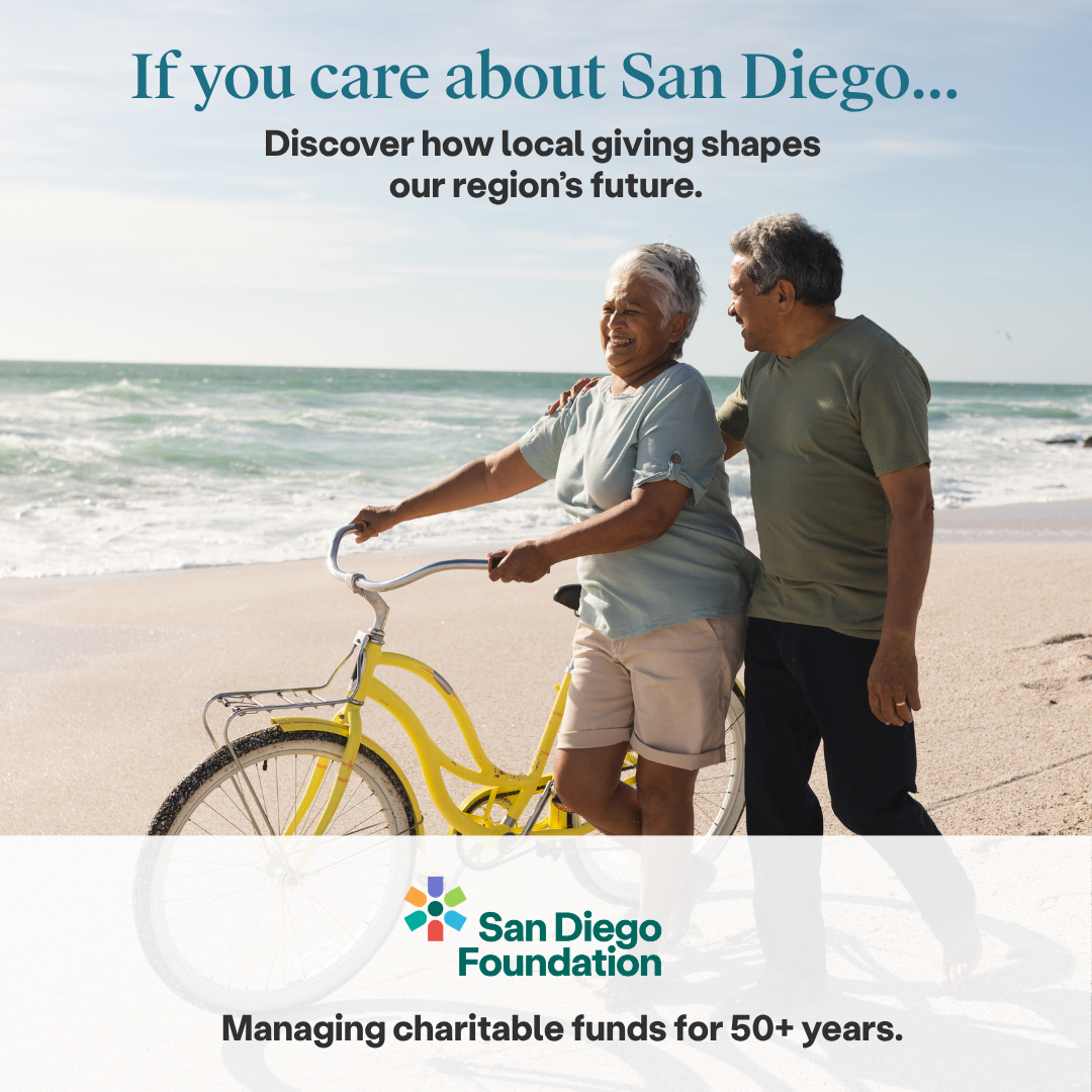 San Diego Foundation Facebook ad