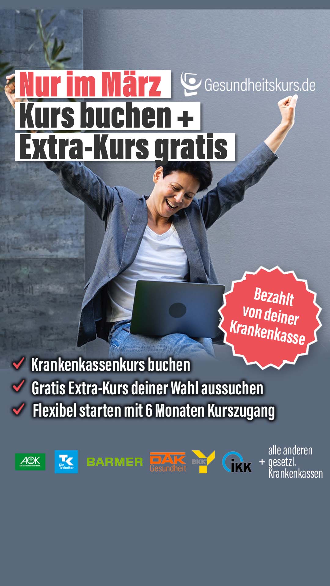 Gesundheitskurs.de Facebook ad