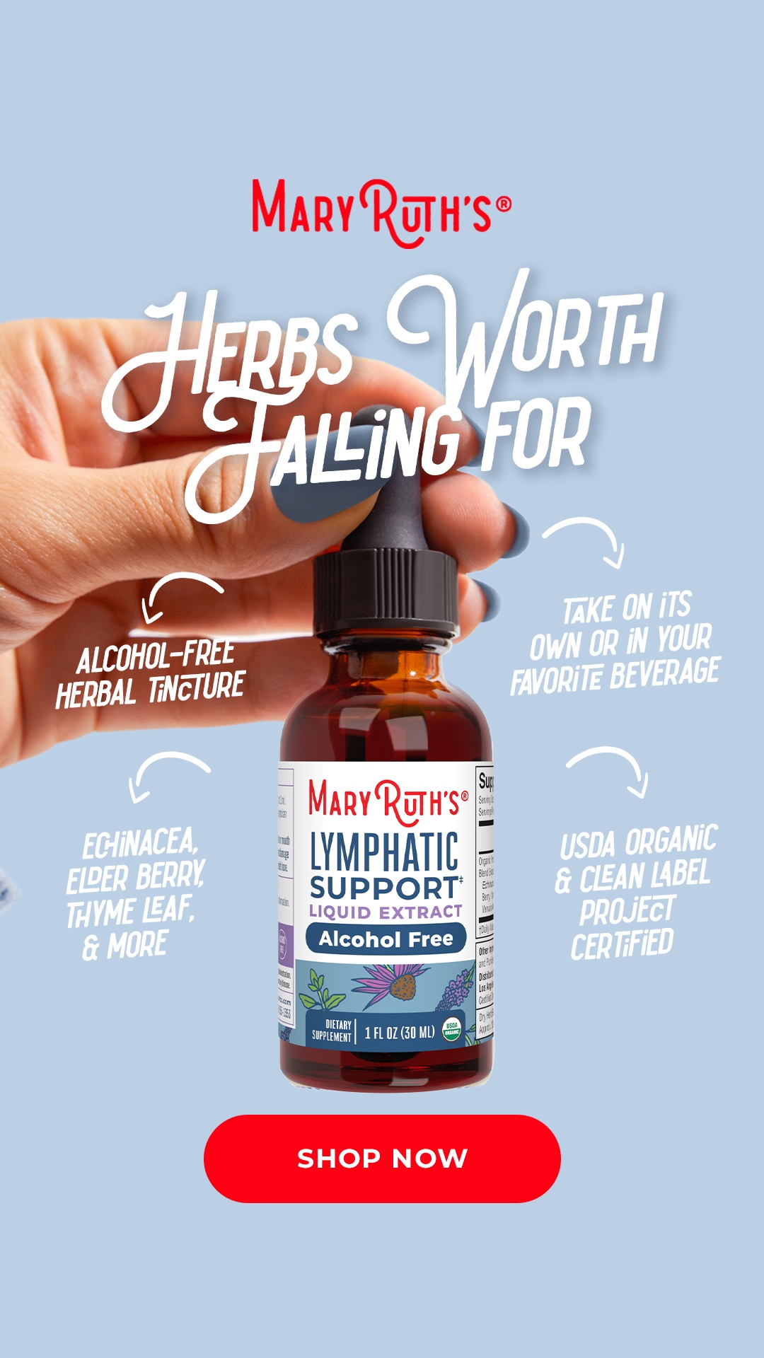 MaryRuth's Facebook ad