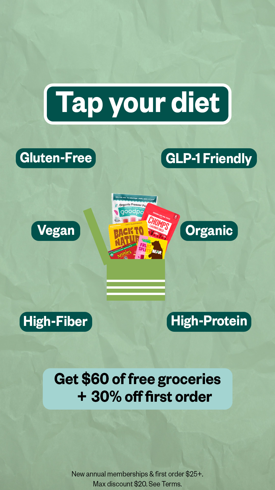 Thrive Market Facebook ad