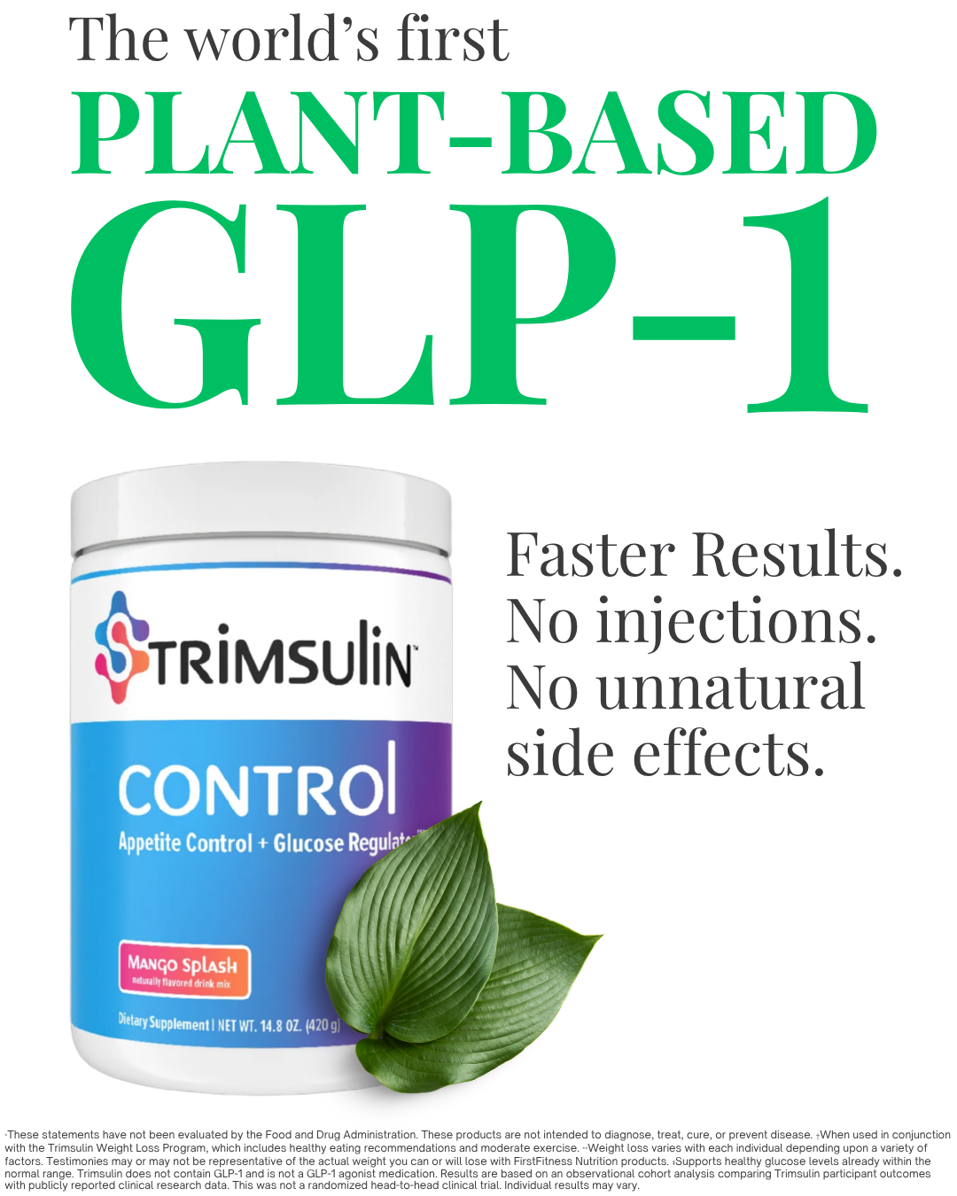 Trimsulin Facebook ad: The Natural Formula For GLP-1
