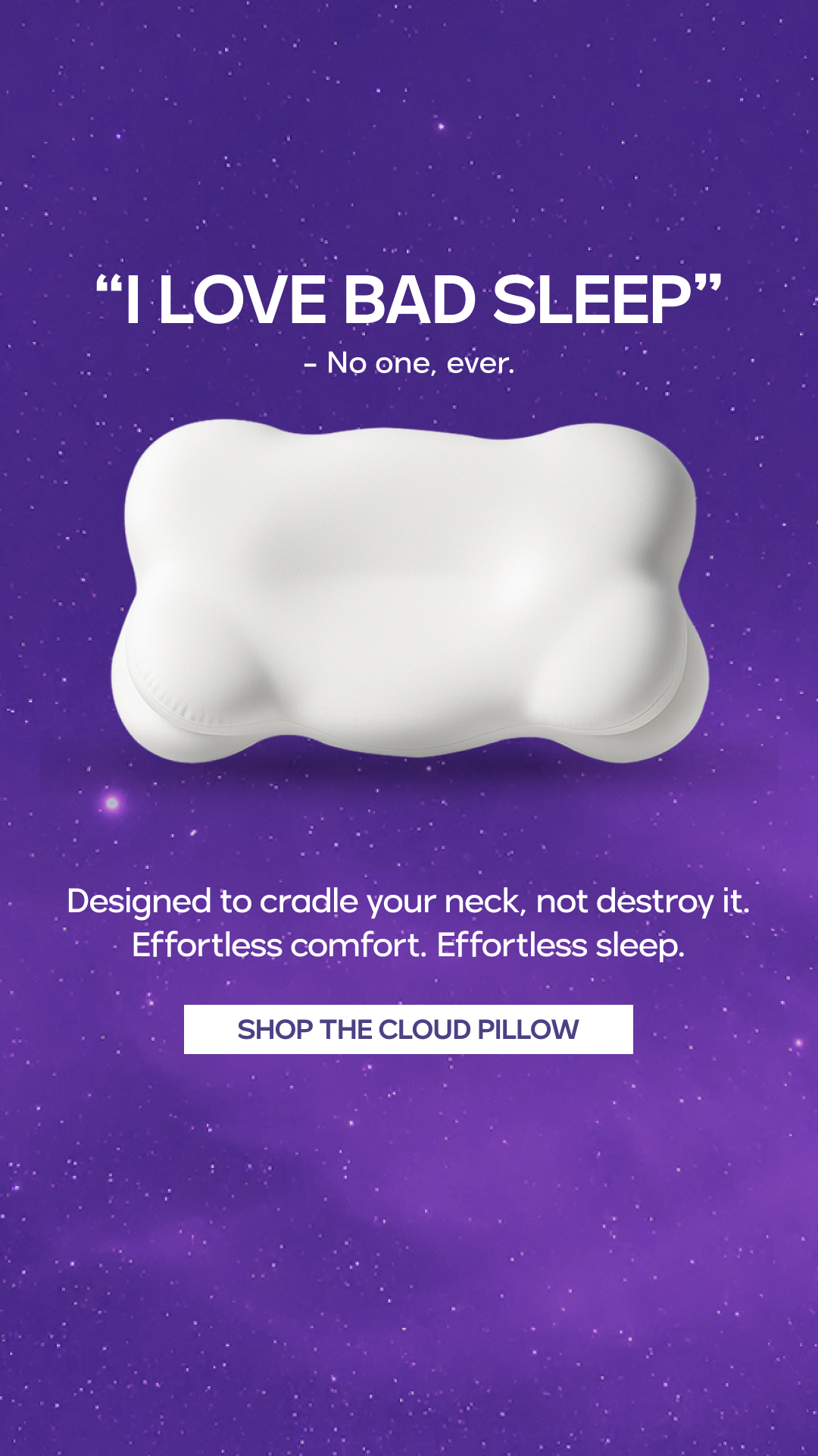 Mellow Sleep Facebook ad