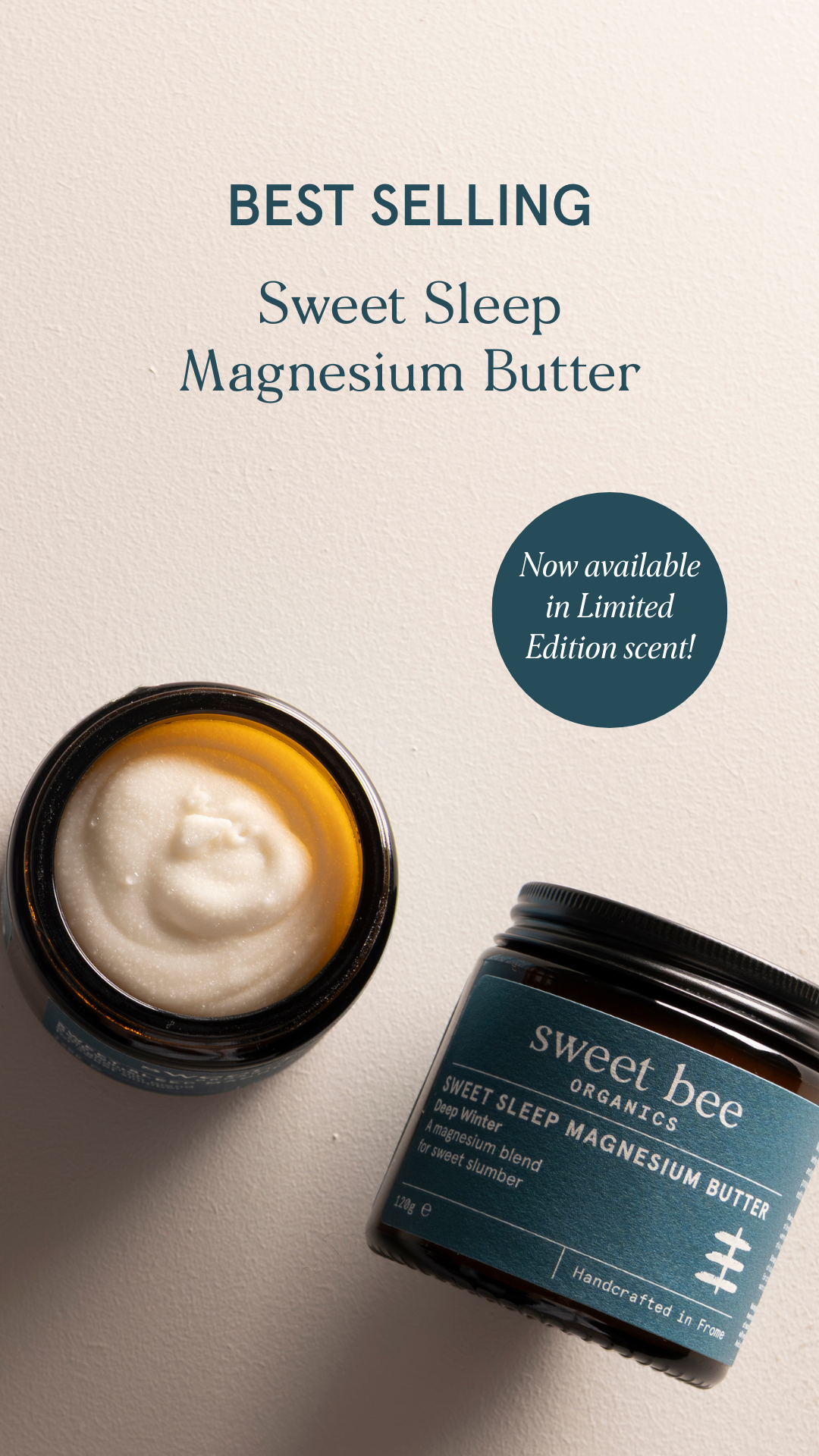 Sweet Bee Organics Facebook ad