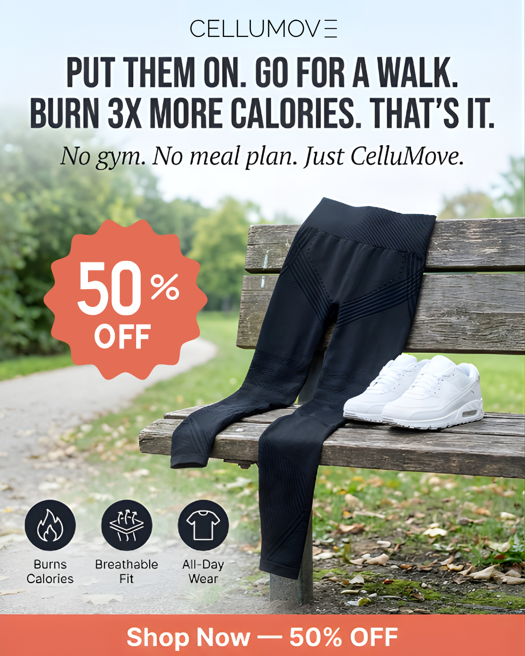 Cellumove Fitwear Facebook ad