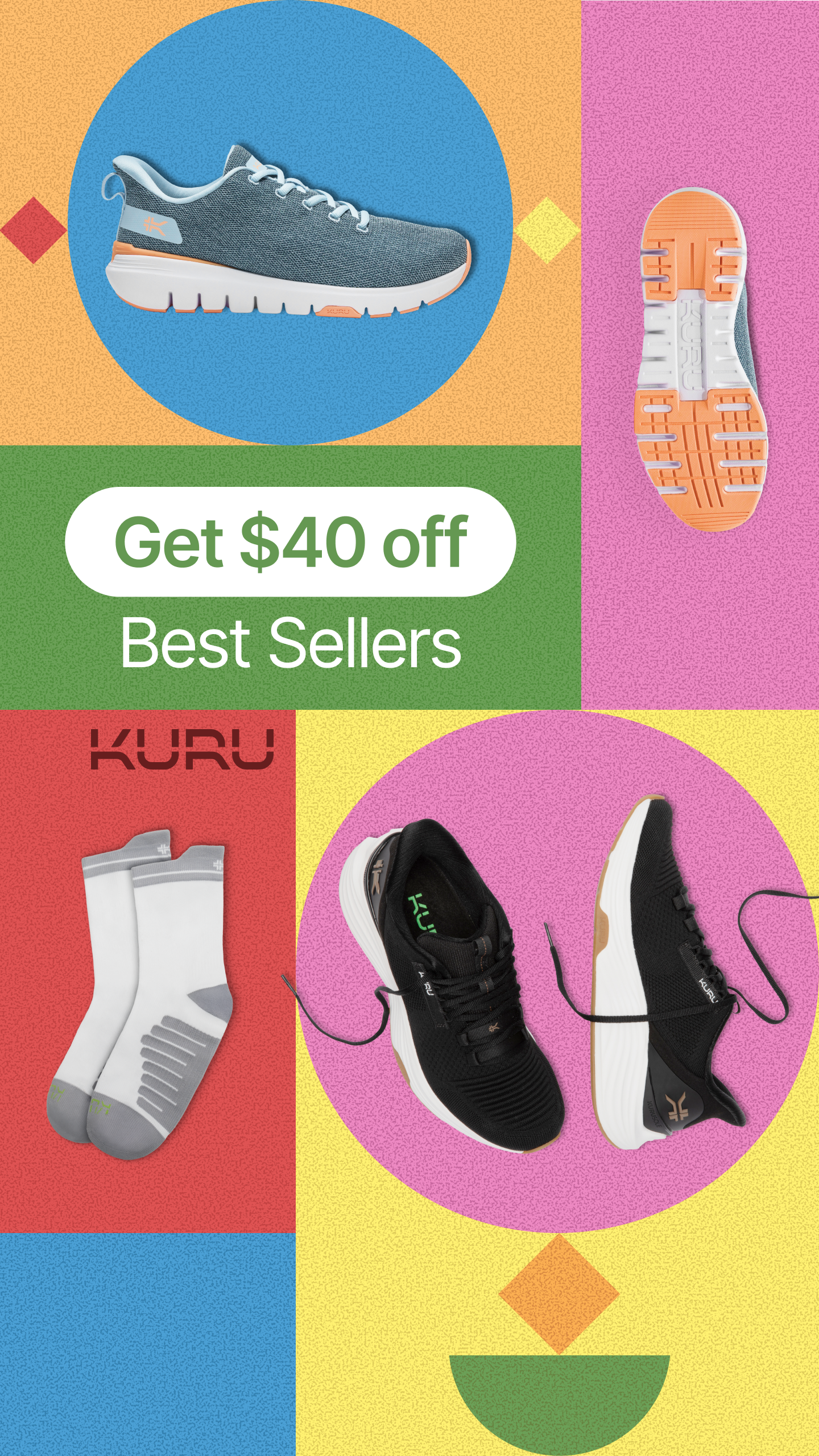 KURU Footwear Facebook ad