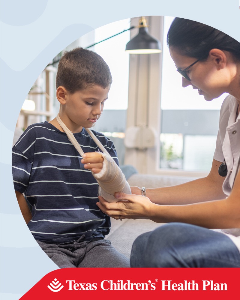 Texas Children's Health Plan Facebook ad