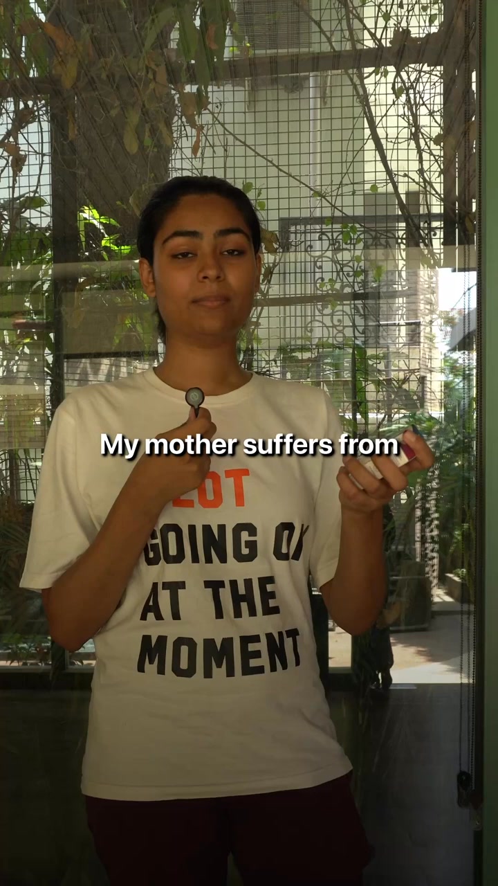 The Savikalpa Store Facebook ad: The roll-on that helped my mom sleep.