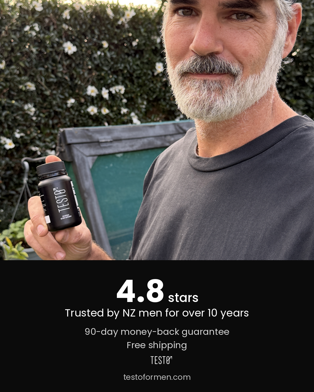 TESTO Facebook ad