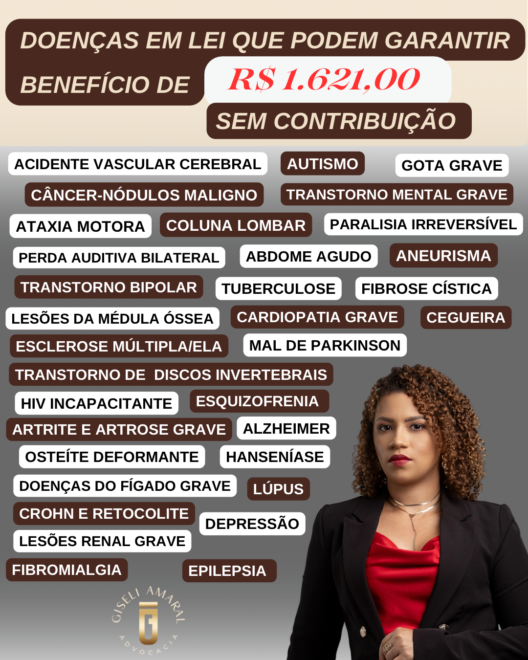 Giseli Amaral Advocacia Facebook ad