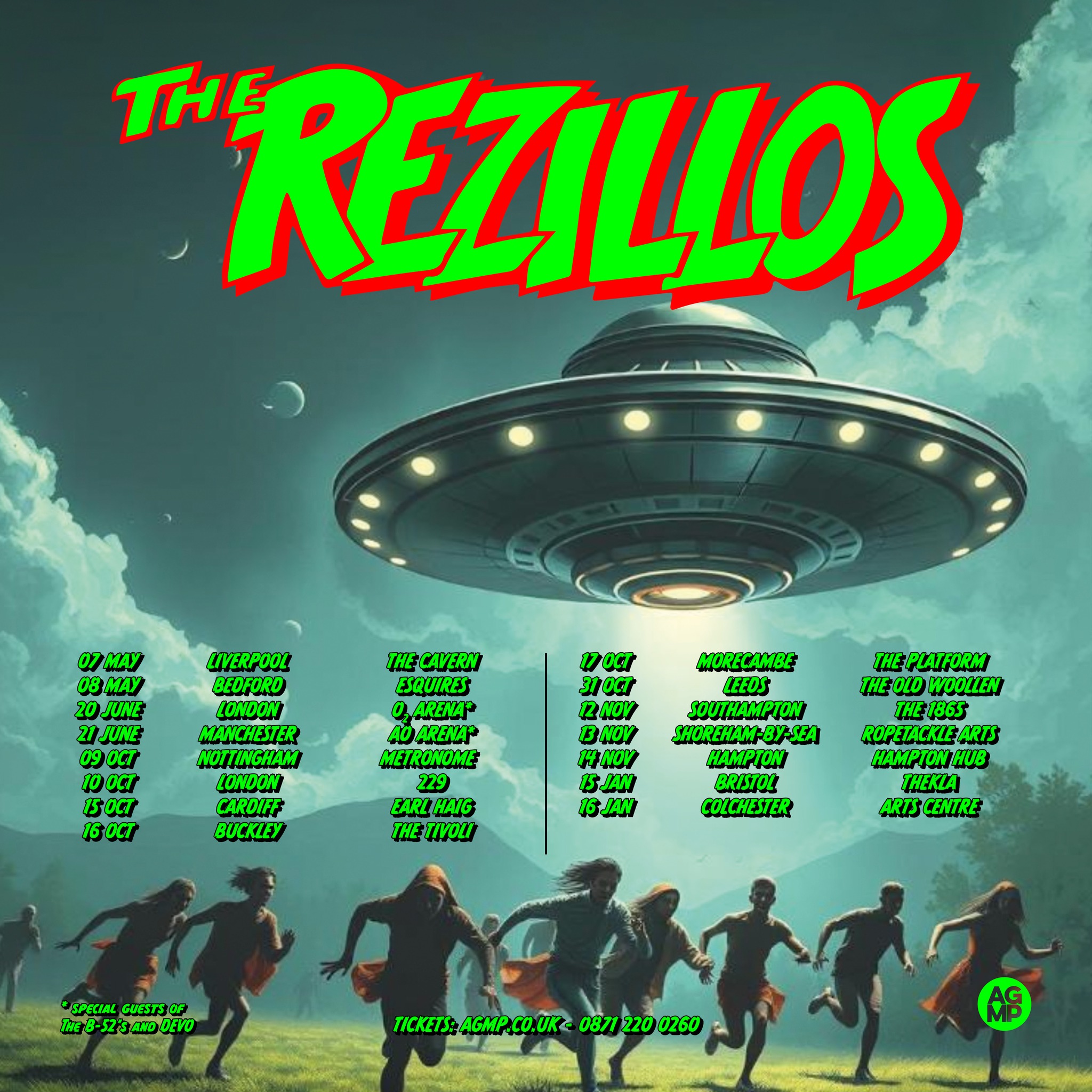 AGMP Concerts Facebook ad: The Rezillos