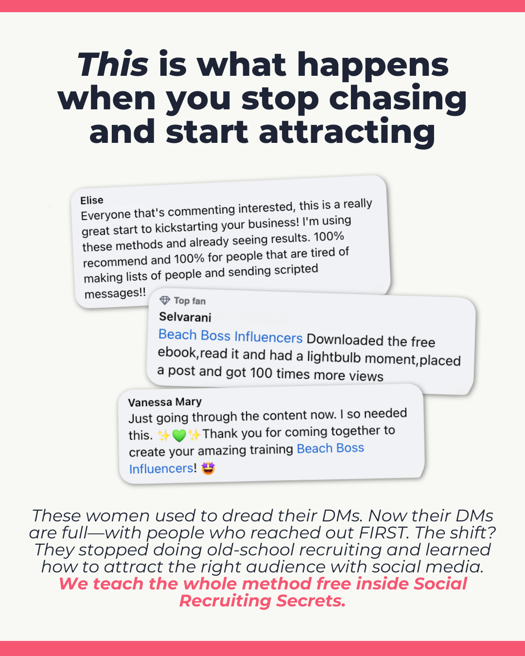 Beach Boss Influencers Facebook ad