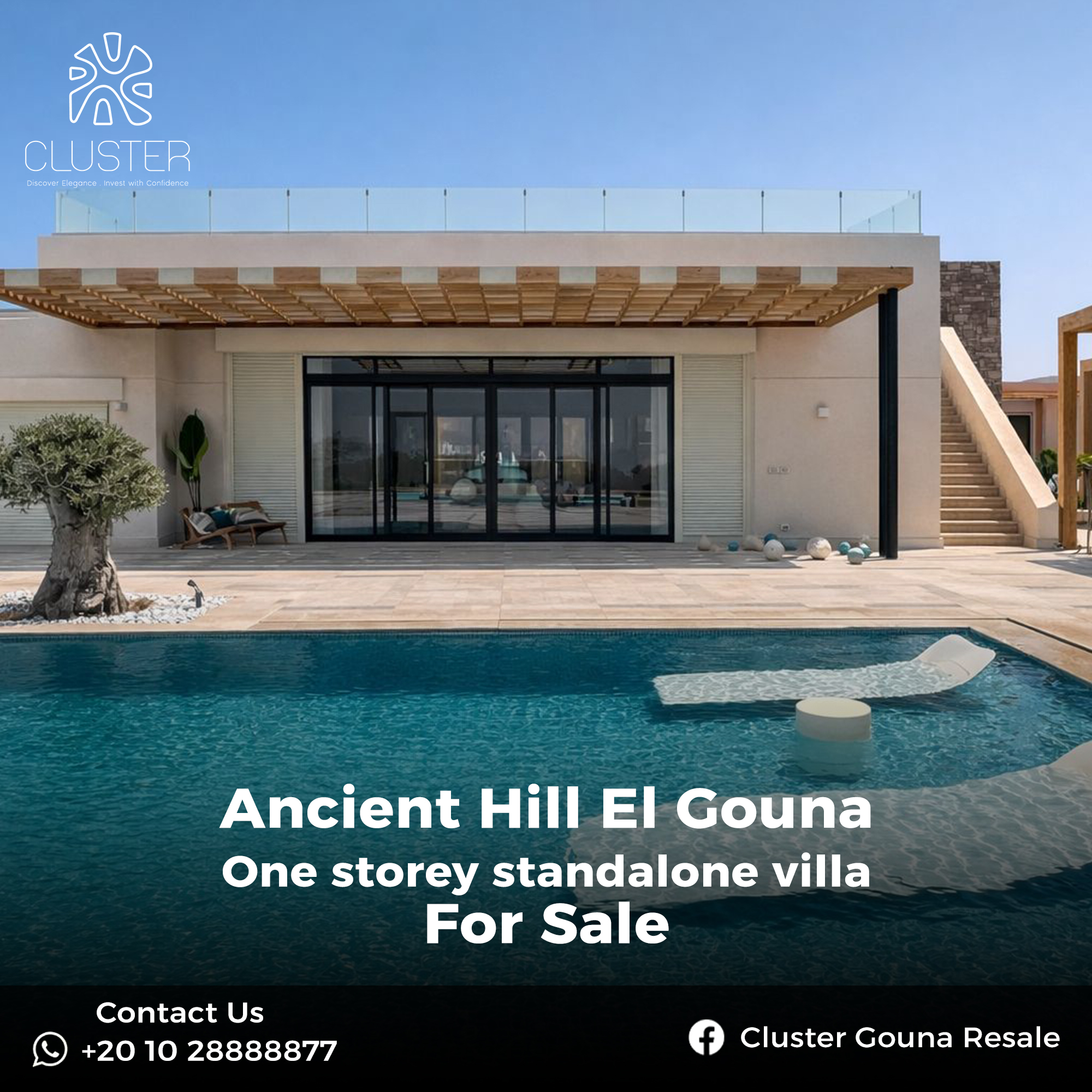 Cluster Gouna Resale Facebook ad: Ancient Hill, El Gouna